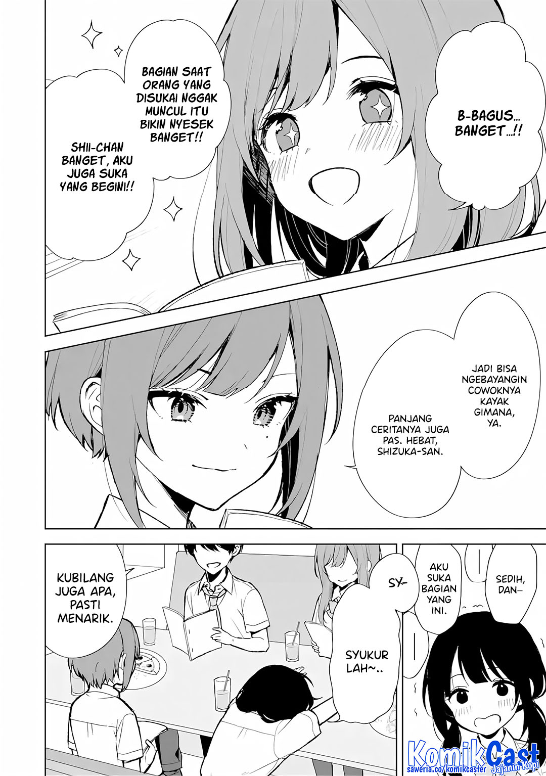 Chikan Saresou ni Natteiru S-kyuu Bishoujo wo Tasuketara Tonari no Seki no Osanajimi datta Chapter 74 Gambar 6
