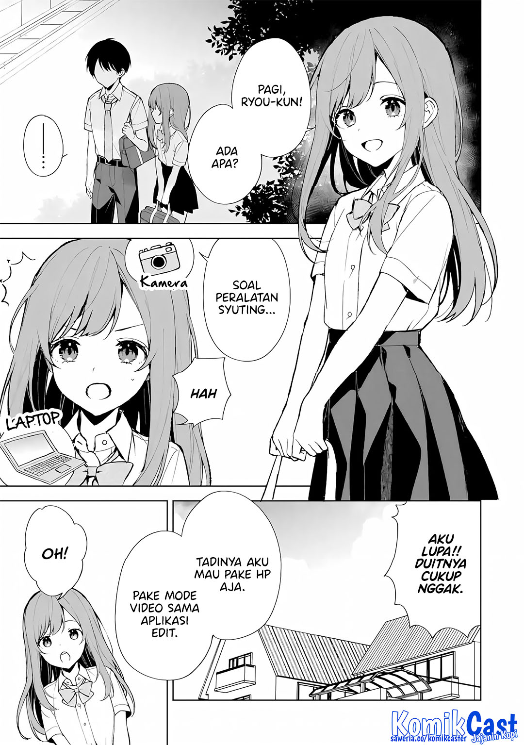 Chikan Saresou ni Natteiru S-kyuu Bishoujo wo Tasuketara Tonari no Seki no Osanajimi datta Chapter 74 Gambar 9