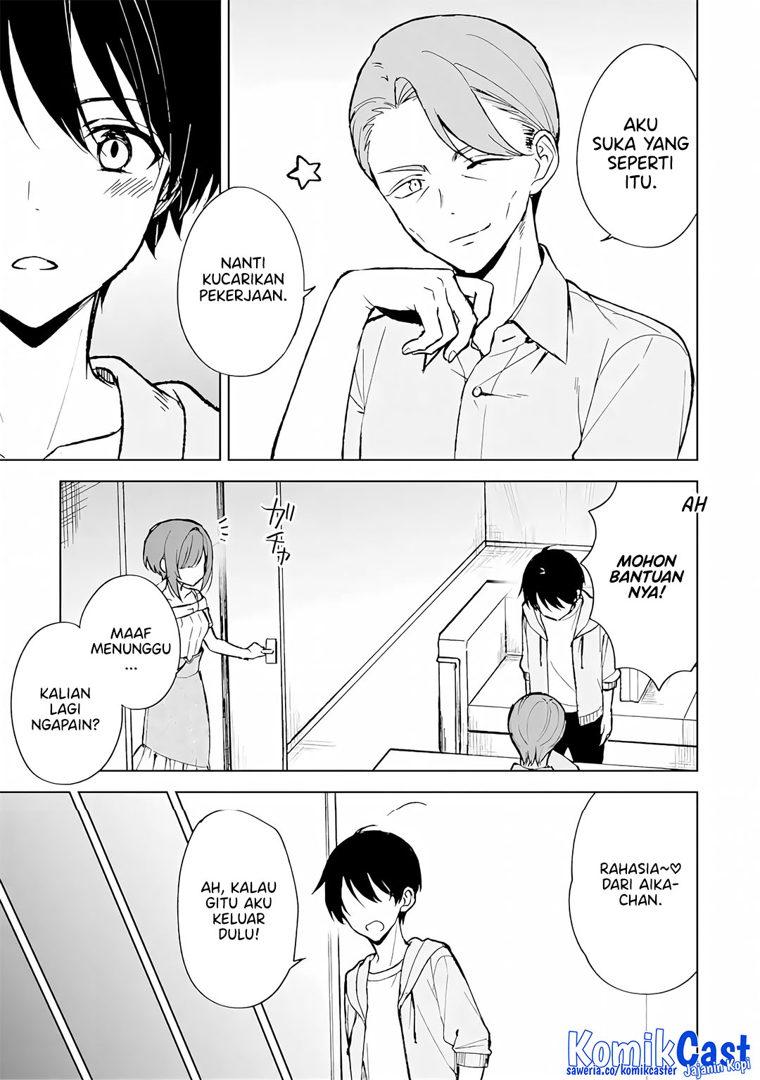 Chikan Saresou ni Natteiru S-kyuu Bishoujo wo Tasuketara Tonari no Seki no Osanajimi datta Chapter 75 Gambar 21
