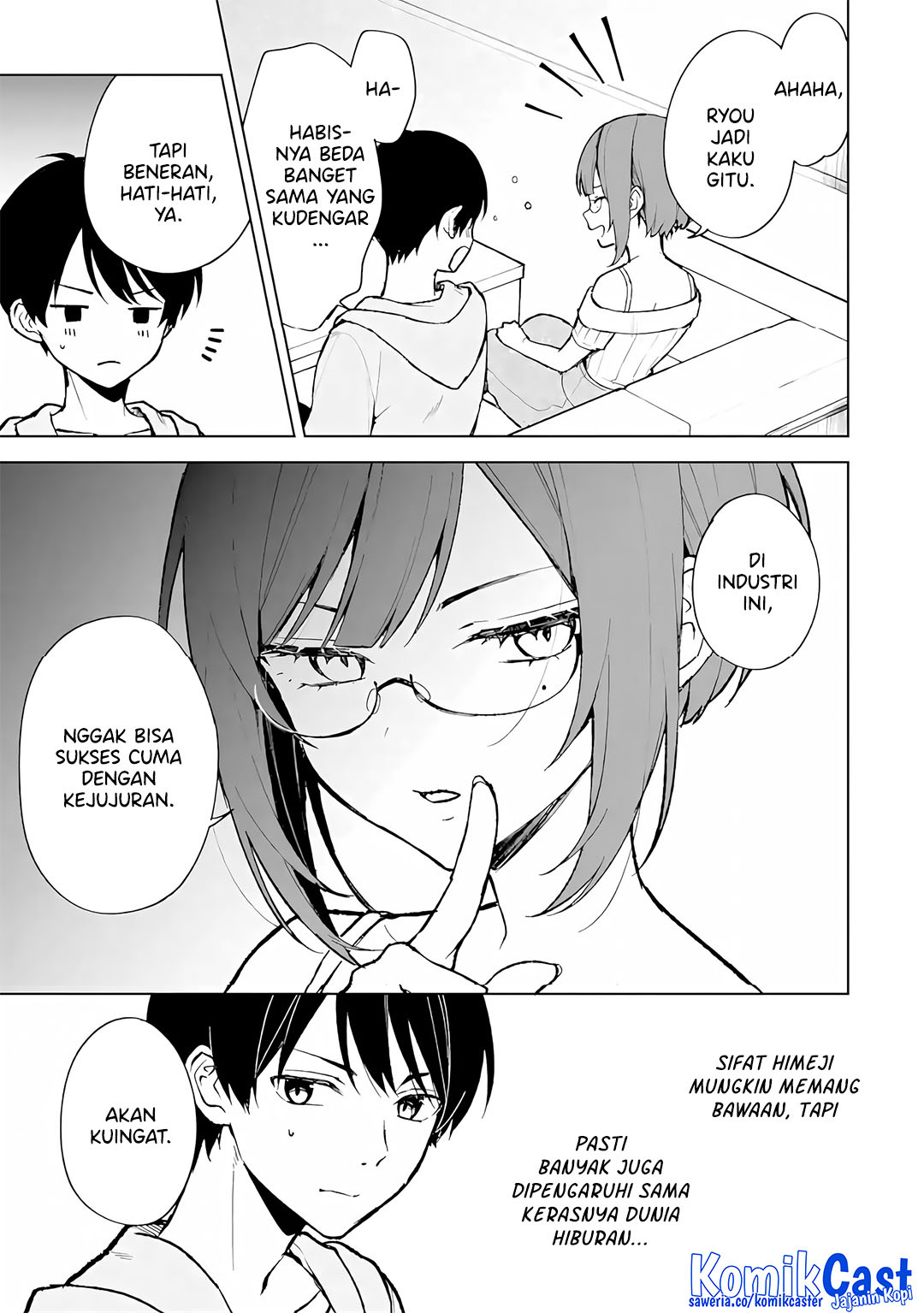 Chikan Saresou ni Natteiru S-kyuu Bishoujo wo Tasuketara Tonari no Seki no Osanajimi datta Chapter 75 Gambar 9