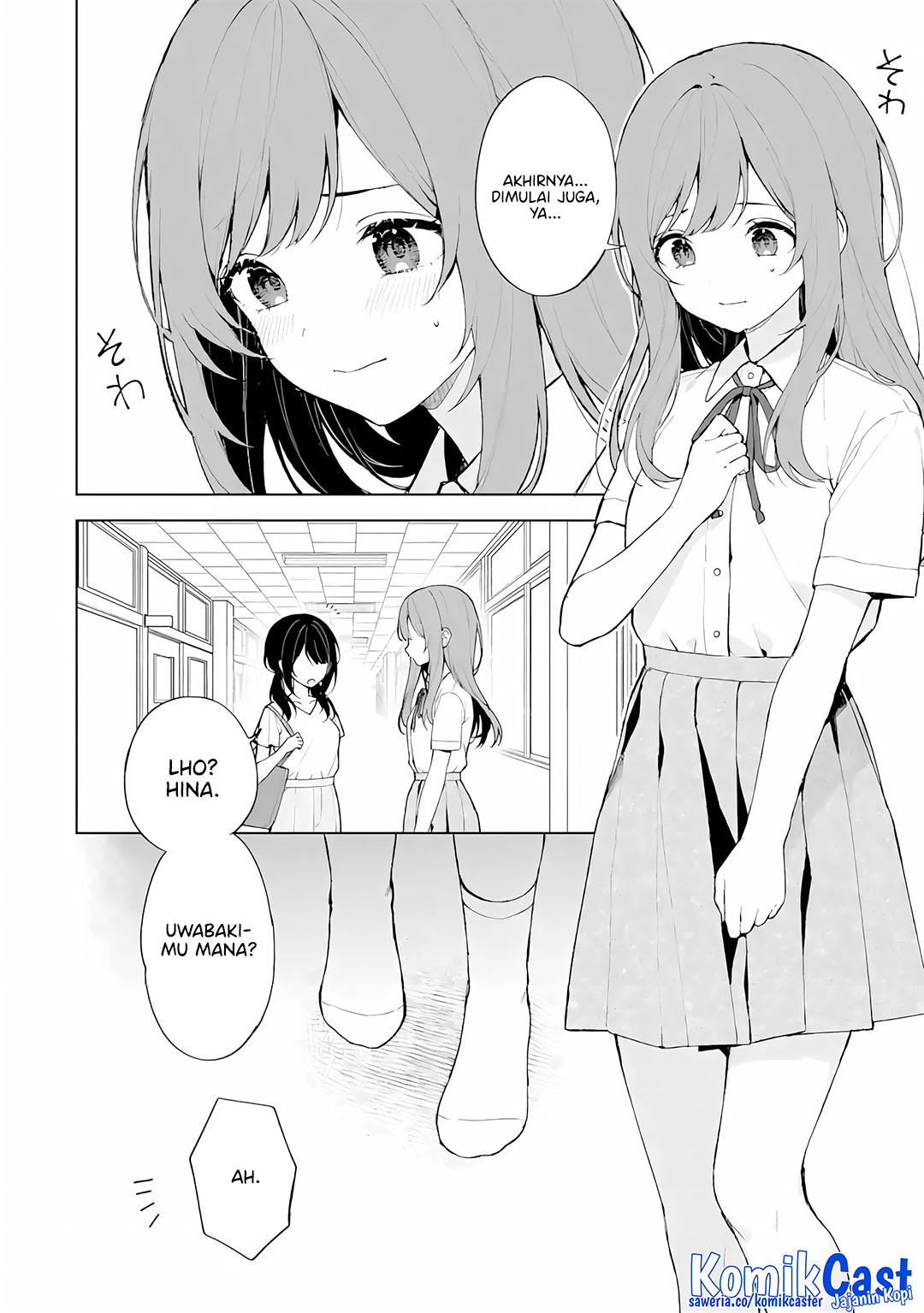 Baca Manga Chikan Saresou ni Natteiru S-kyuu Bishoujo wo Tasuketara Tonari no Seki no Osanajimi datta Chapter 77 Gambar 2