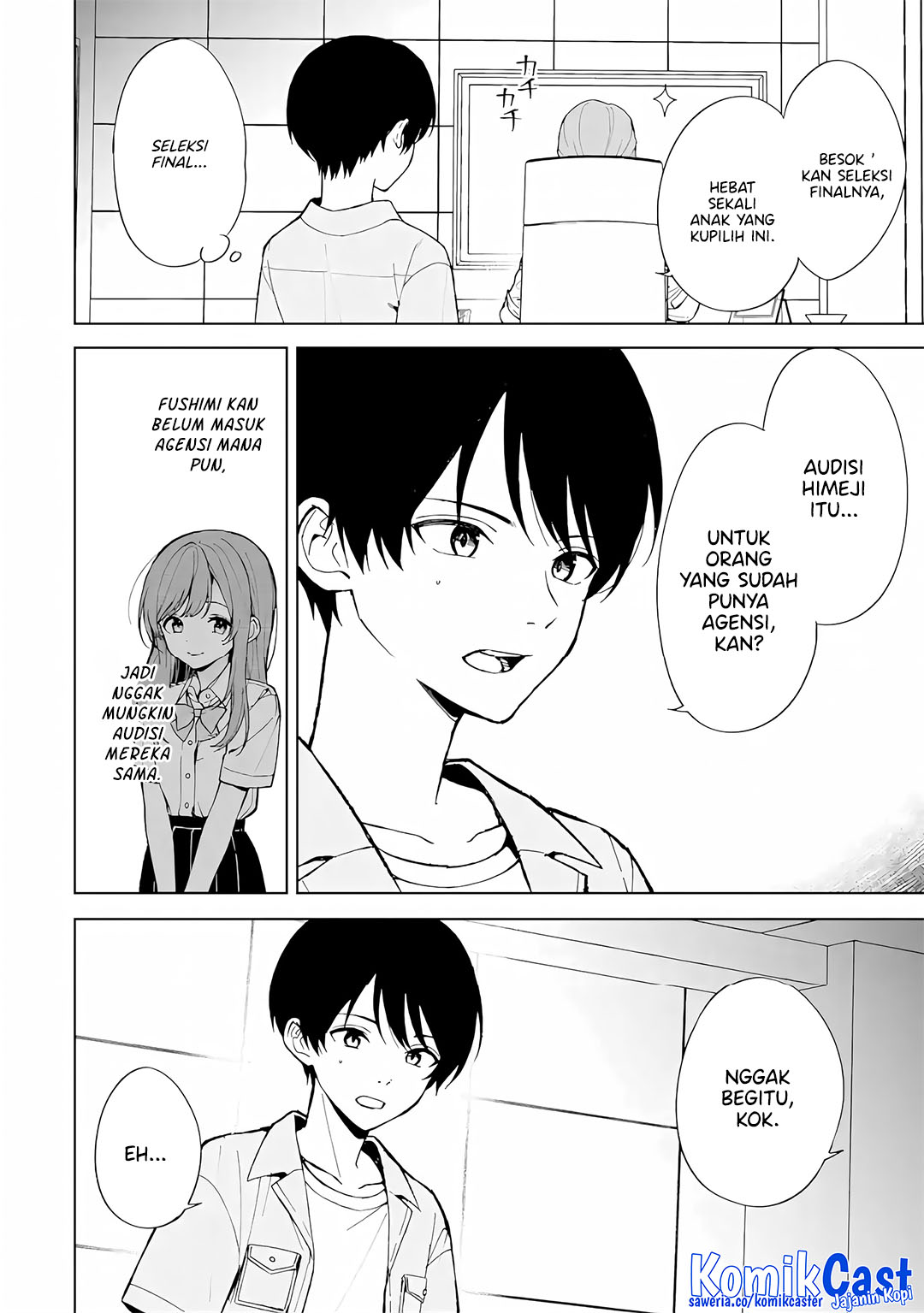 Baca Manga Chikan Saresou ni Natteiru S-kyuu Bishoujo wo Tasuketara Tonari no Seki no Osanajimi datta Chapter 80 Gambar 2