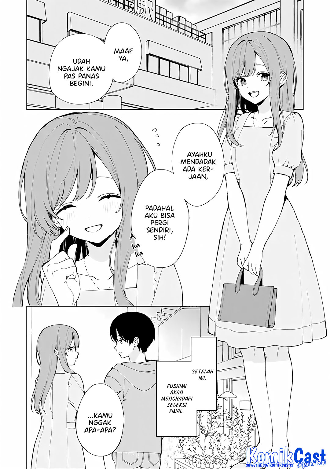 Chikan Saresou ni Natteiru S-kyuu Bishoujo wo Tasuketara Tonari no Seki no Osanajimi datta Chapter 80 Gambar 6