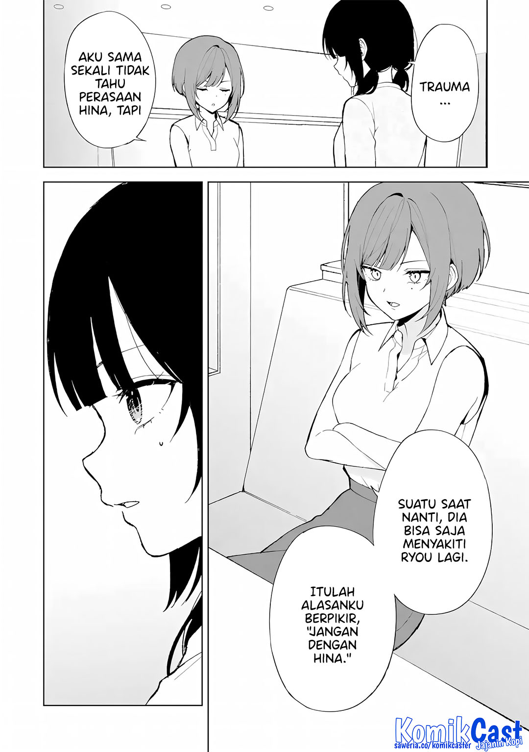 Chikan Saresou ni Natteiru S-kyuu Bishoujo wo Tasuketara Tonari no Seki no Osanajimi datta Chapter 84 Gambar 10