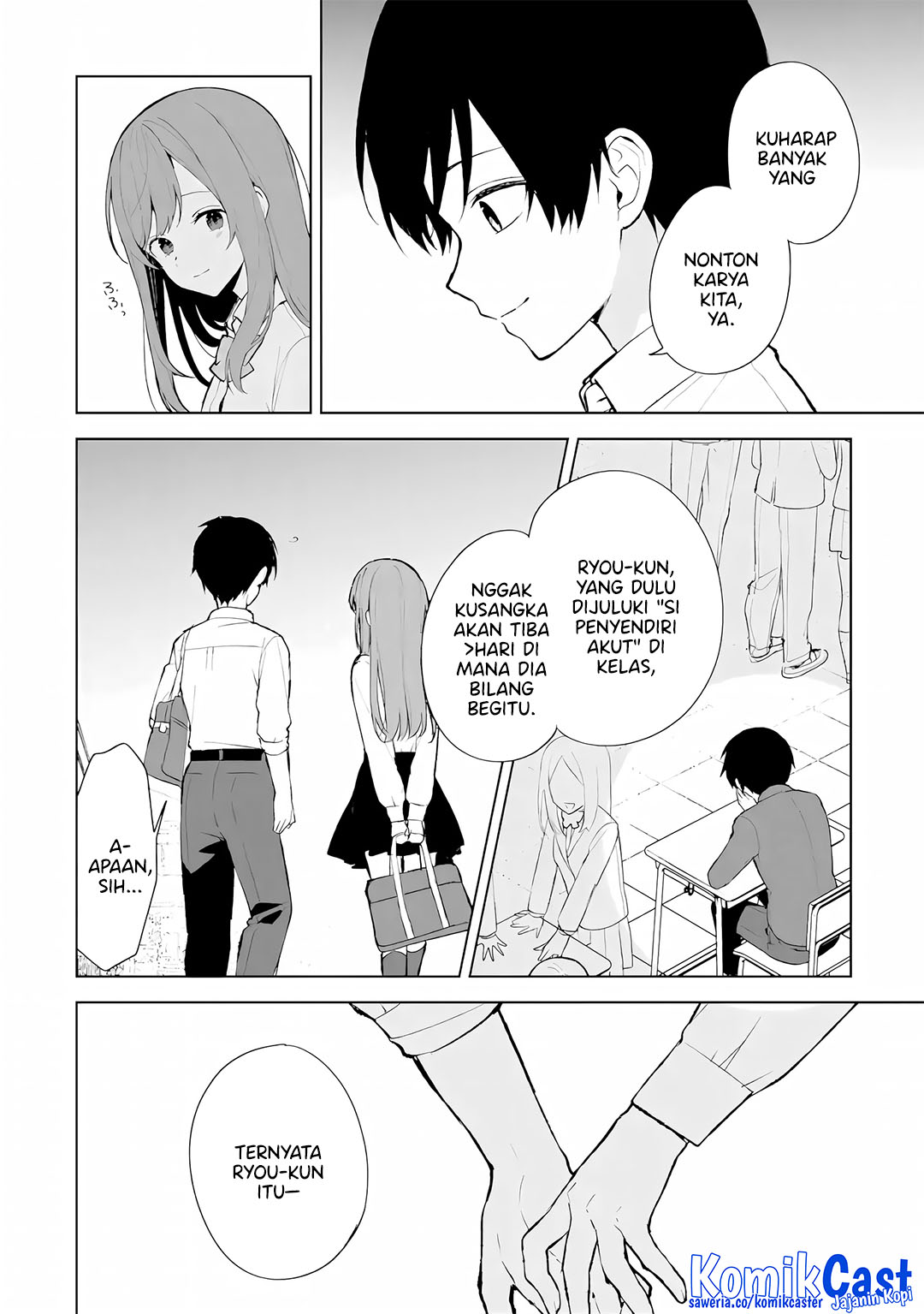 Chikan Saresou ni Natteiru S-kyuu Bishoujo wo Tasuketara Tonari no Seki no Osanajimi datta Chapter 85 Gambar 13