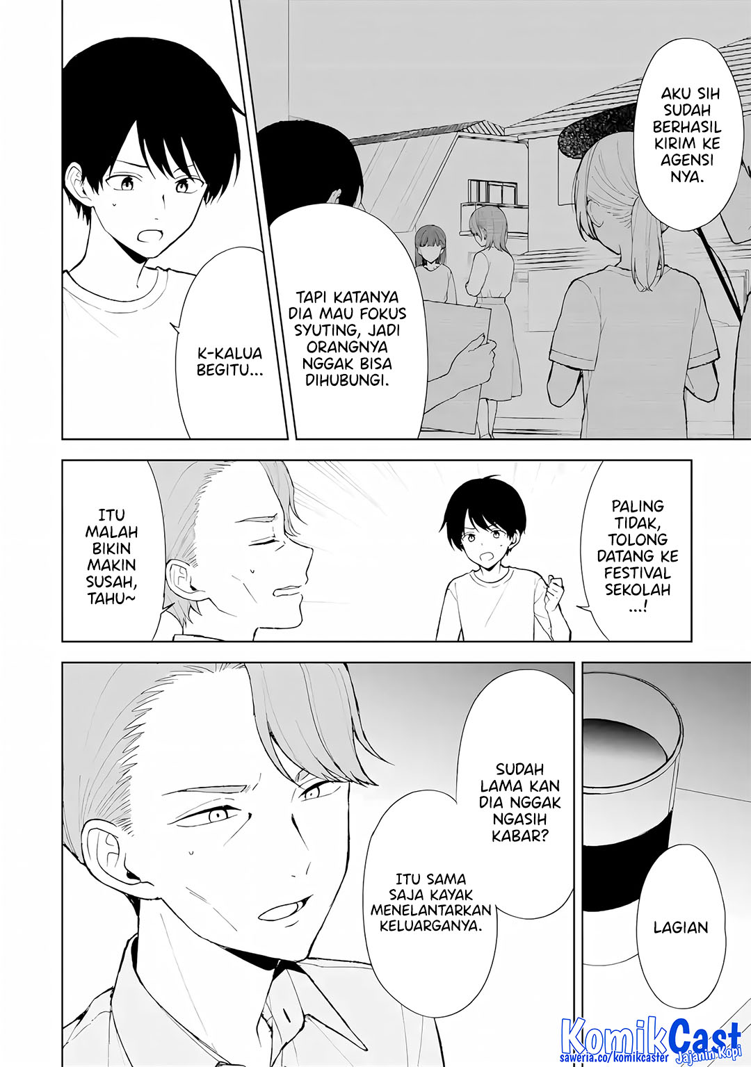 Chikan Saresou ni Natteiru S-kyuu Bishoujo wo Tasuketara Tonari no Seki no Osanajimi datta Chapter 86 Gambar 6