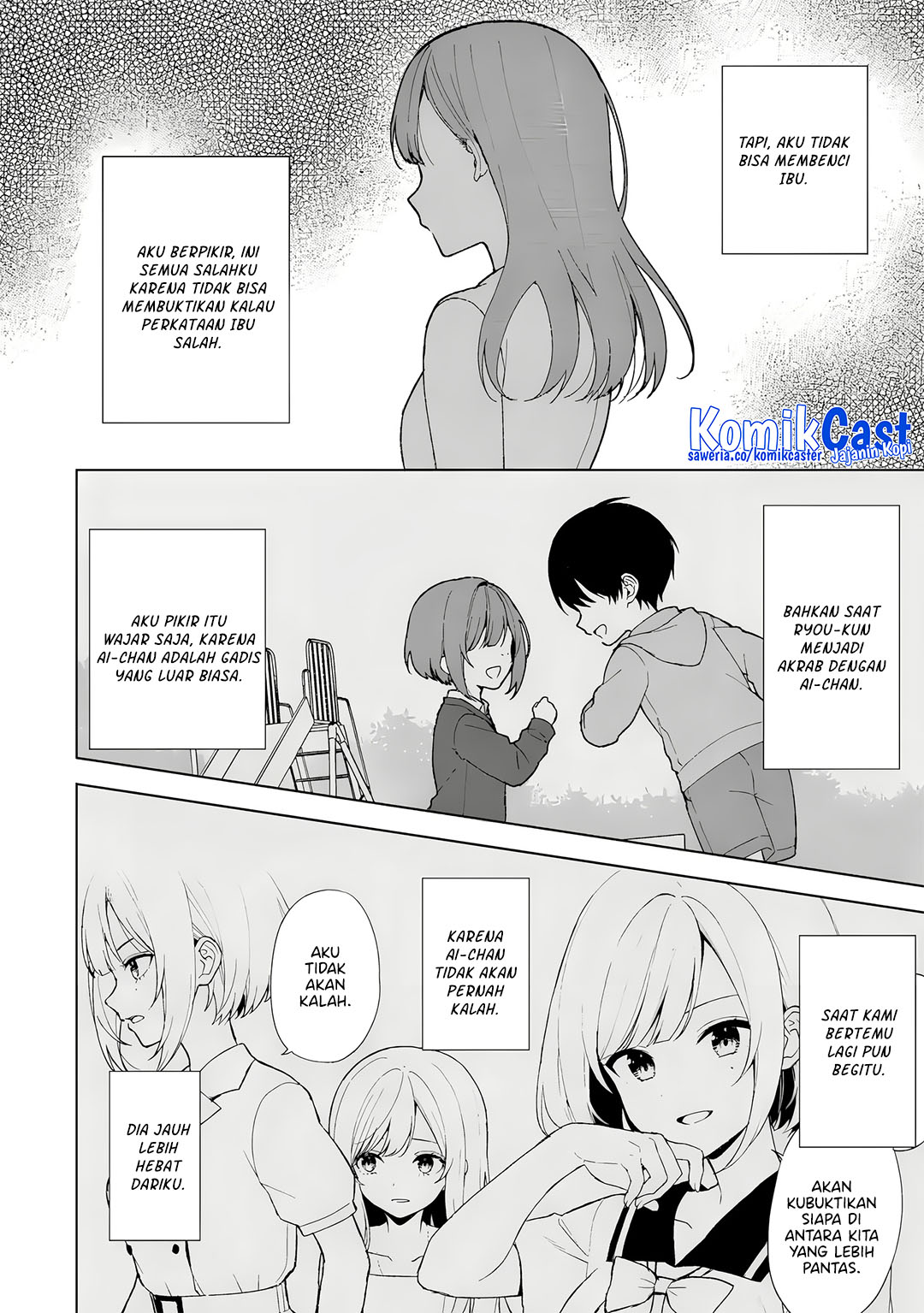 Chikan Saresou ni Natteiru S-kyuu Bishoujo wo Tasuketara Tonari no Seki no Osanajimi datta Chapter 89 Gambar 18