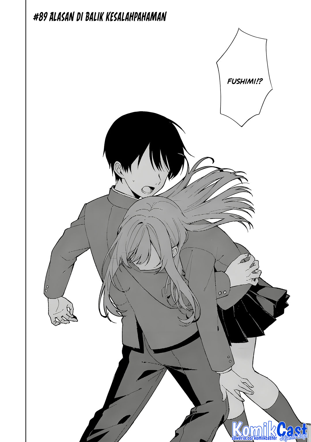 Baca Manga Chikan Saresou ni Natteiru S-kyuu Bishoujo wo Tasuketara Tonari no Seki no Osanajimi datta Chapter 89 Gambar 2