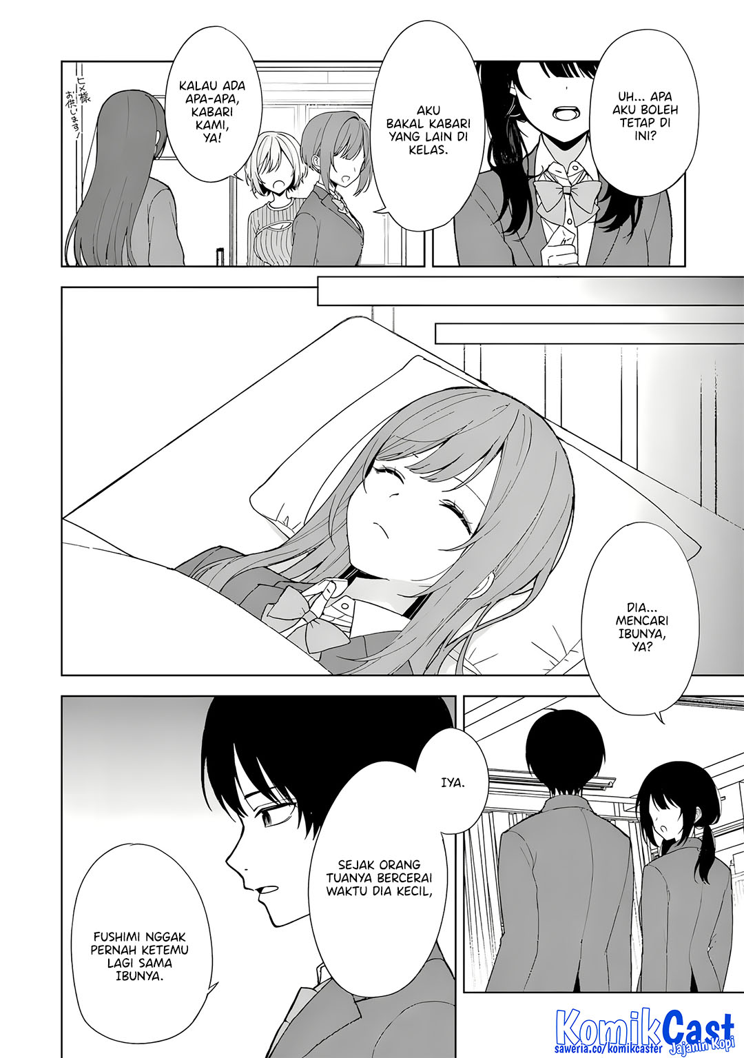 Chikan Saresou ni Natteiru S-kyuu Bishoujo wo Tasuketara Tonari no Seki no Osanajimi datta Chapter 89 Gambar 4