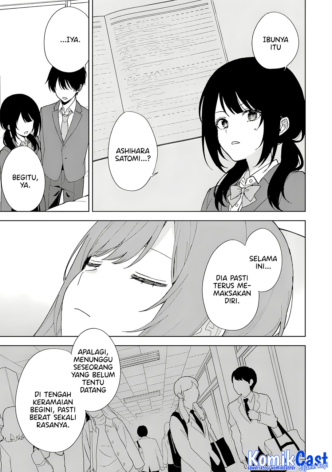 Chikan Saresou ni Natteiru S-kyuu Bishoujo wo Tasuketara Tonari no Seki no Osanajimi datta Chapter 89 Gambar 5