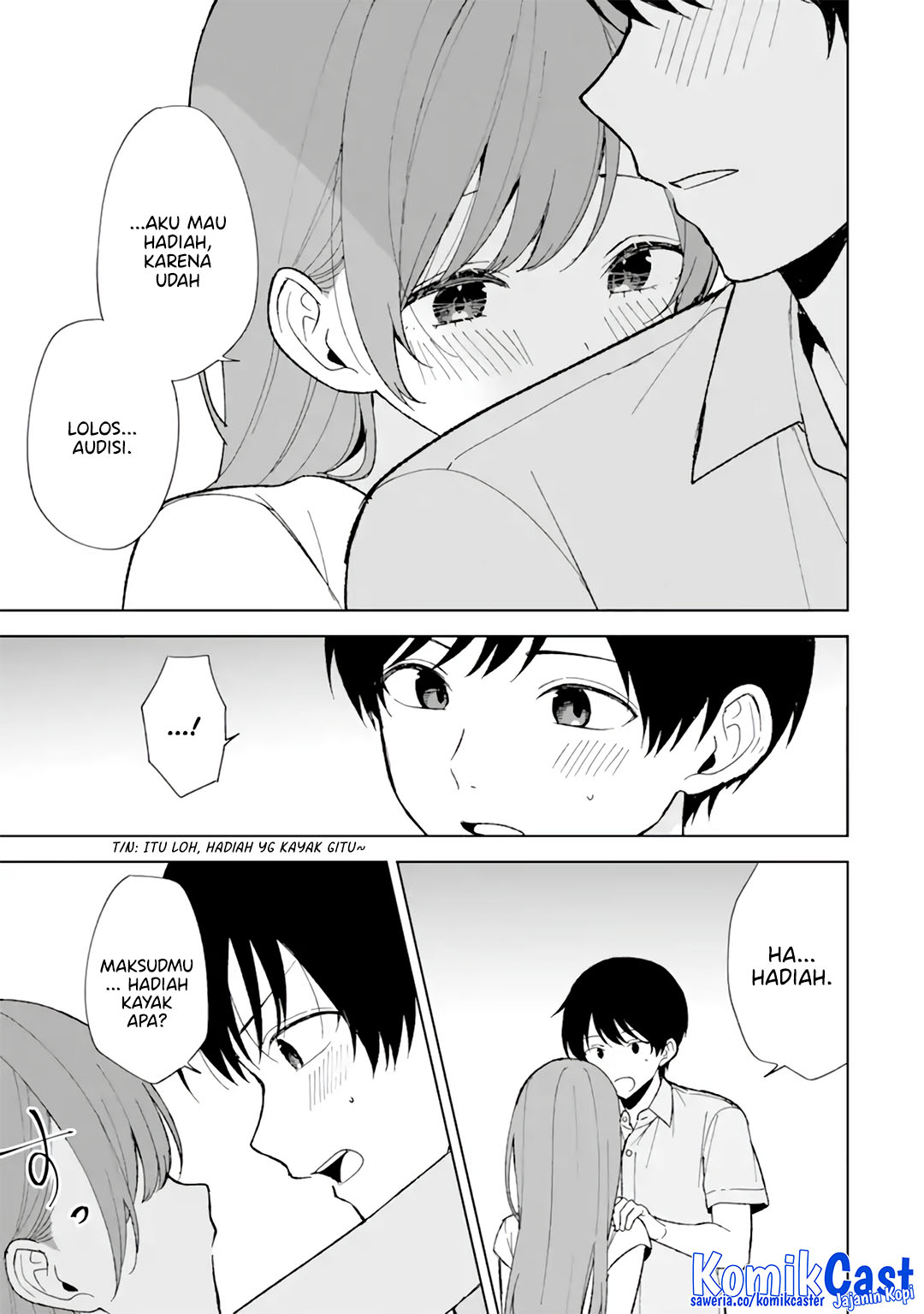Chikan Saresou ni Natteiru S-kyuu Bishoujo wo Tasuketara Tonari no Seki no Osanajimi datta Chapter 90.5 Gambar 11