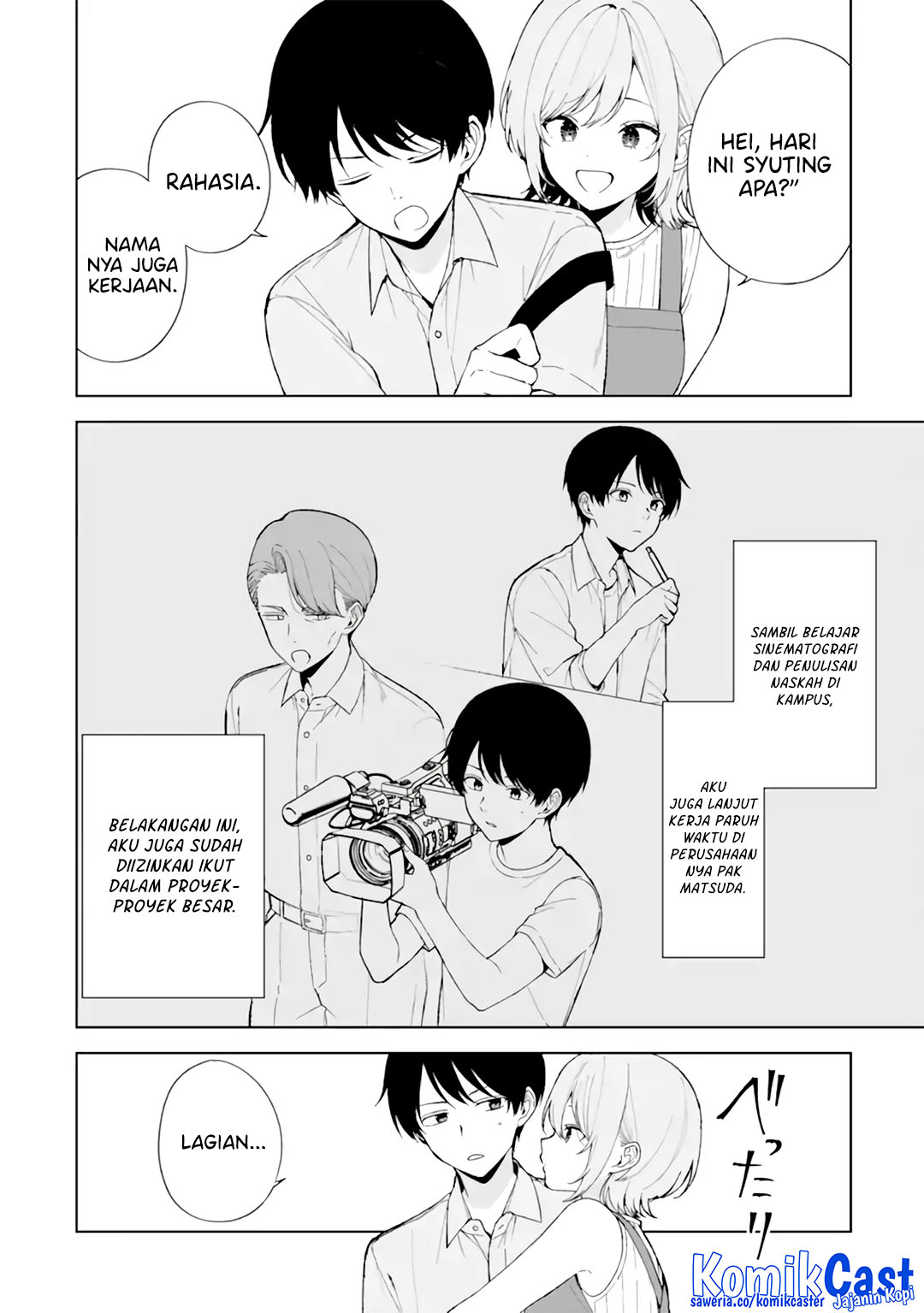 Baca Manga Chikan Saresou ni Natteiru S-kyuu Bishoujo wo Tasuketara Tonari no Seki no Osanajimi datta Chapter 90.5 Gambar 2