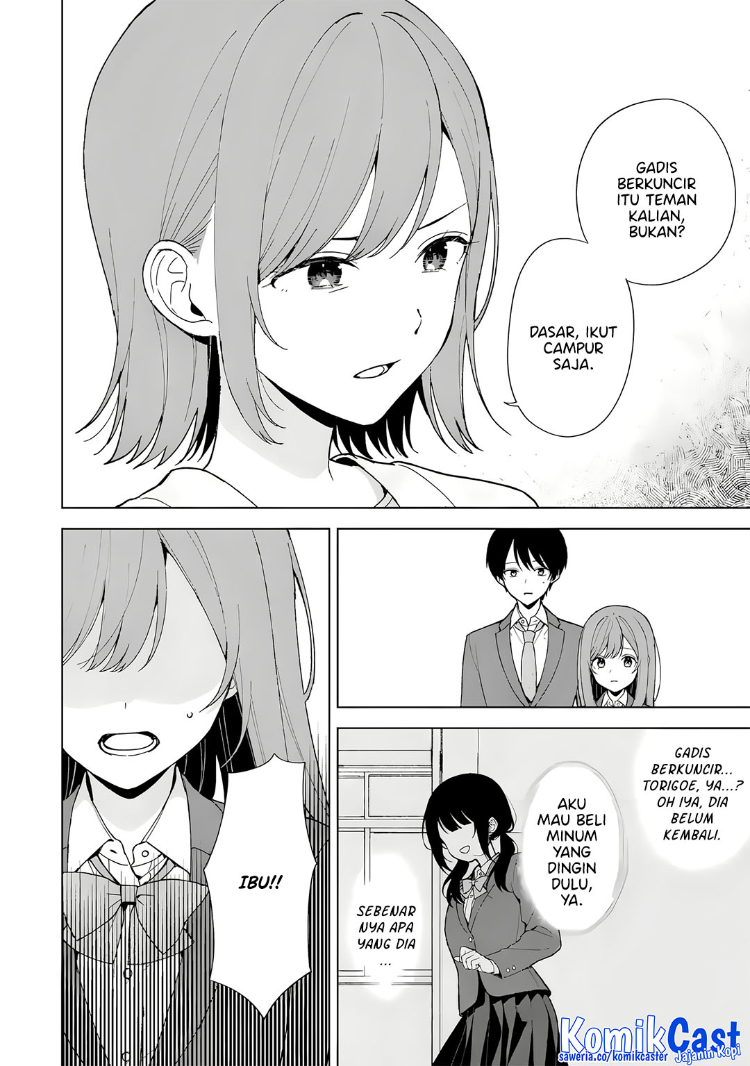 Baca Manga Chikan Saresou ni Natteiru S-kyuu Bishoujo wo Tasuketara Tonari no Seki no Osanajimi datta Chapter 90 Gambar 2