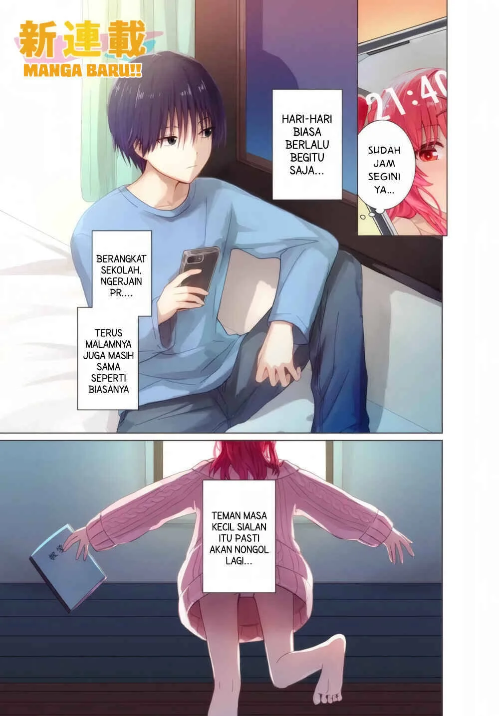 Manga Chikasugiru Futari Chapter 1 gambar 2