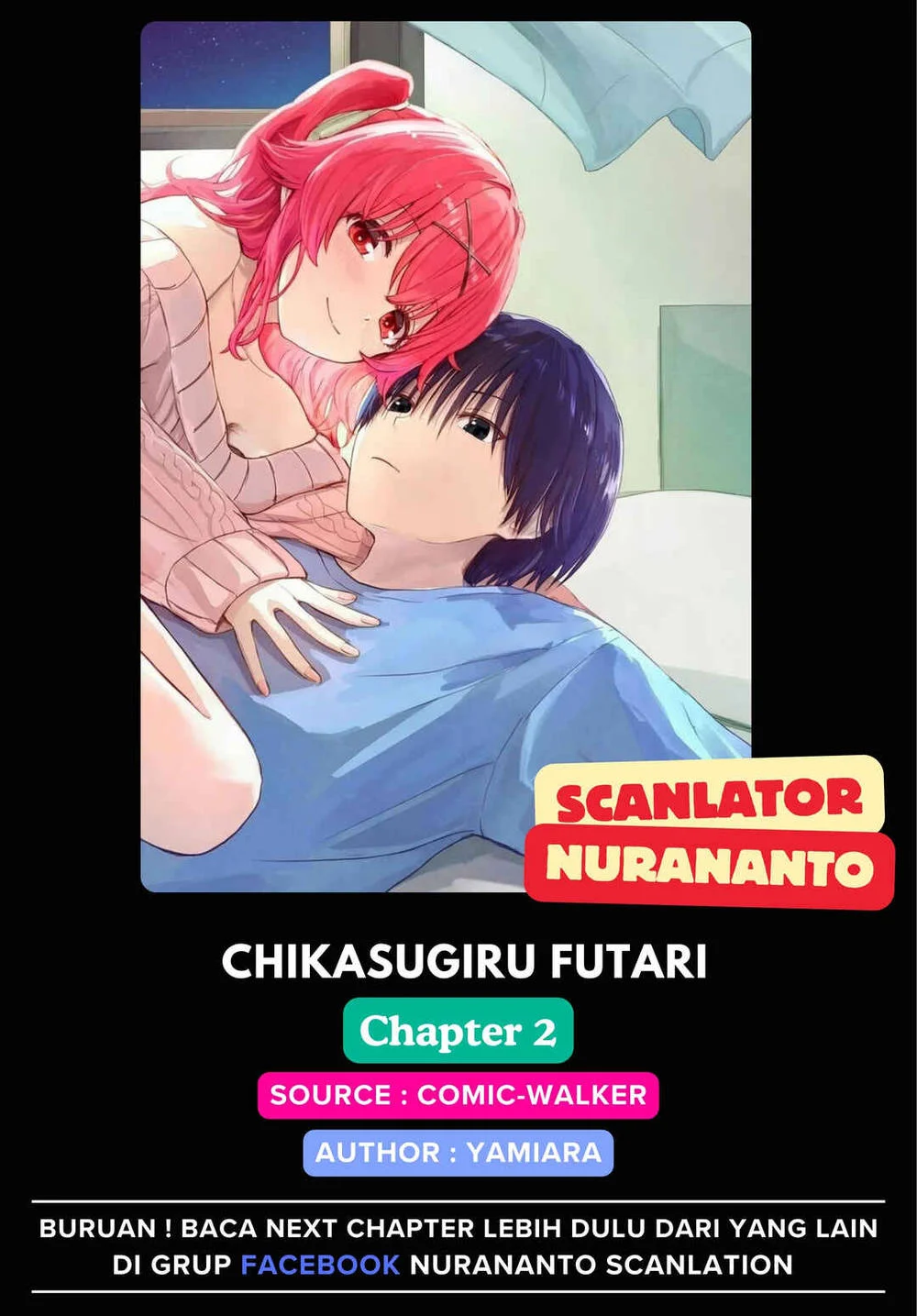 Komik Chikasugiru Futari Chapter 2 gambar 1