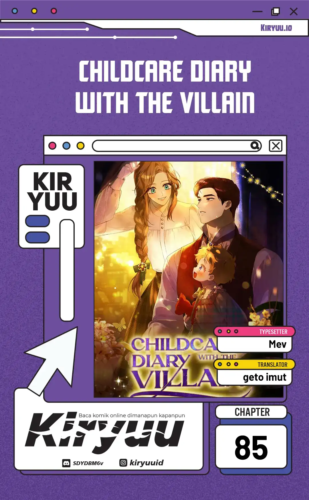Komik Childcare Diary With the Villain Chapter 85 gambar 1