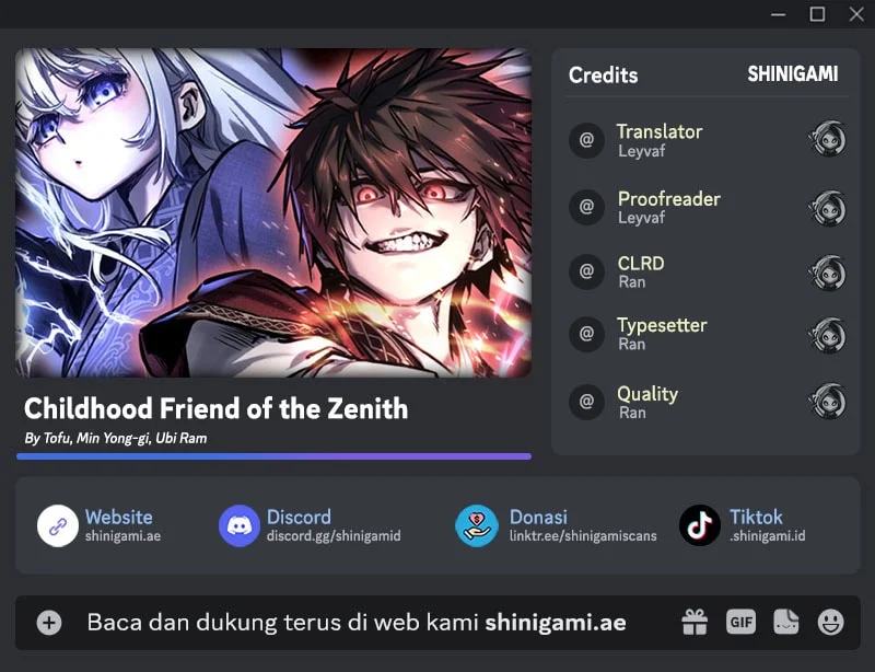 Komik Childhood Friend Of The Zenith Chapter 110 gambar 1
