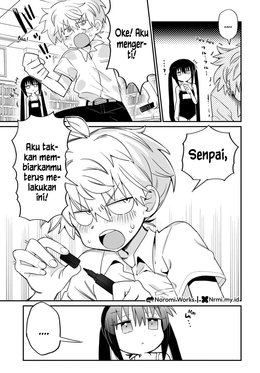 Chiriko-senpai wa Tamatteiru. Chapter 3 Gambar 19