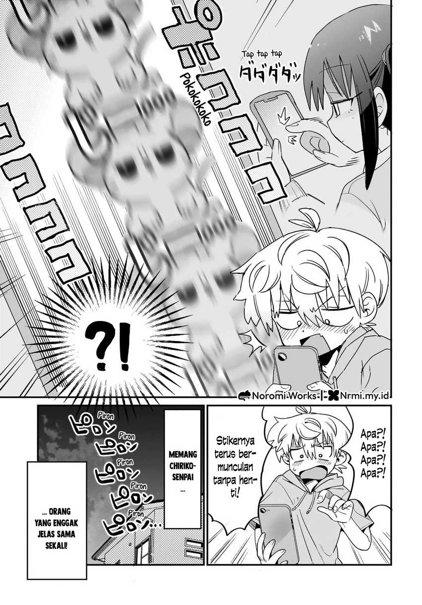 Chiriko-senpai wa Tamatteiru. Chapter 4 Gambar 9