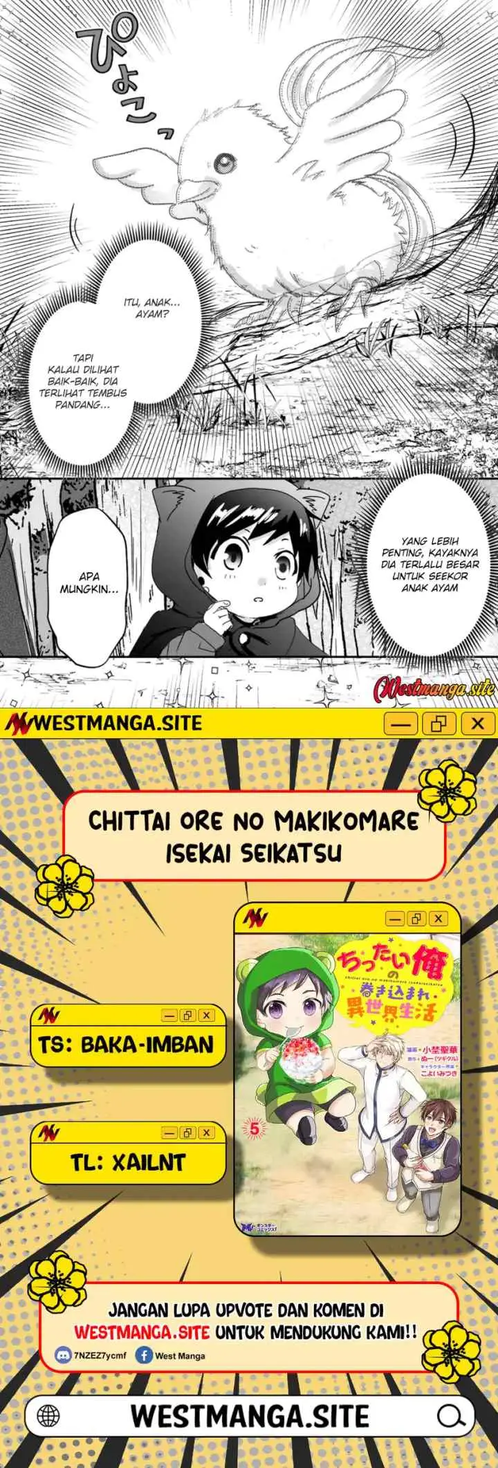 Manga Chittai Ore no Makikomare Isekai Seikatsu Chapter 29 gambar 2