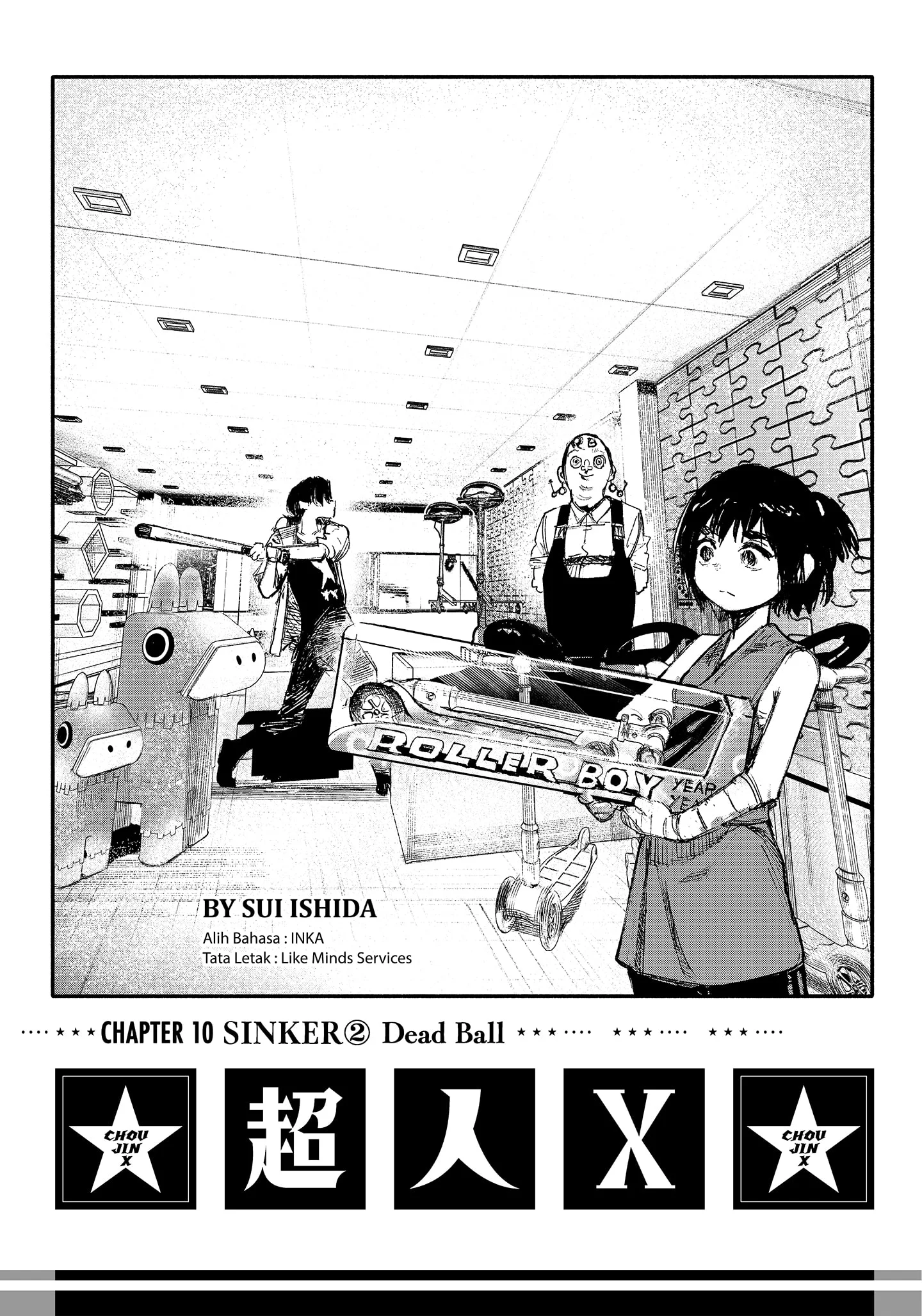 Baca Komik Choujin X Chapter 10 Gambar 1
