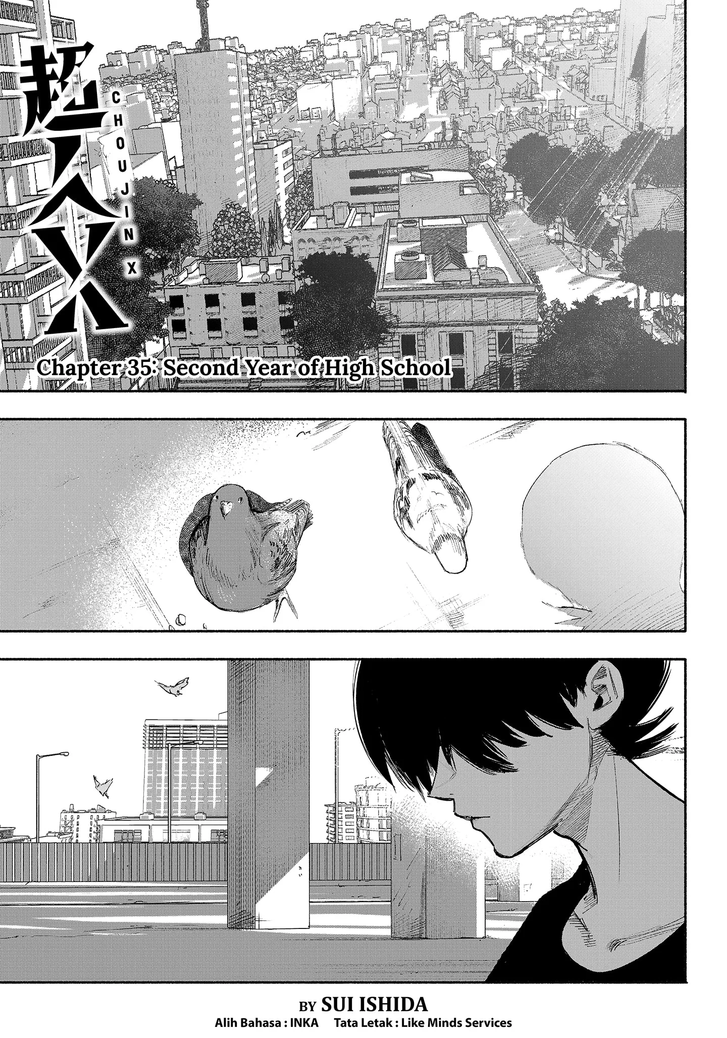 choujin x chapter 35 - Page 1