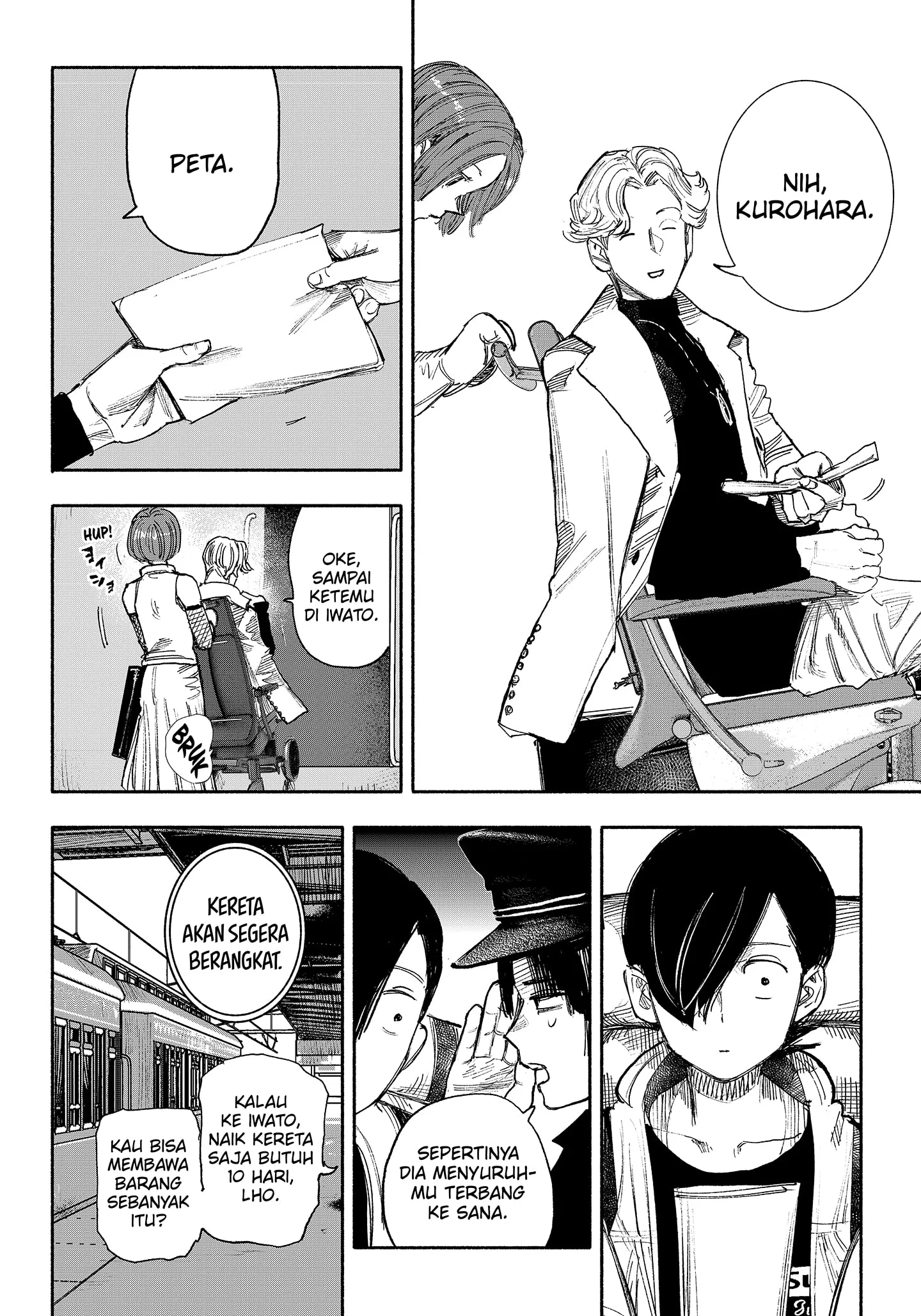 choujin x chapter 35 - Page 36