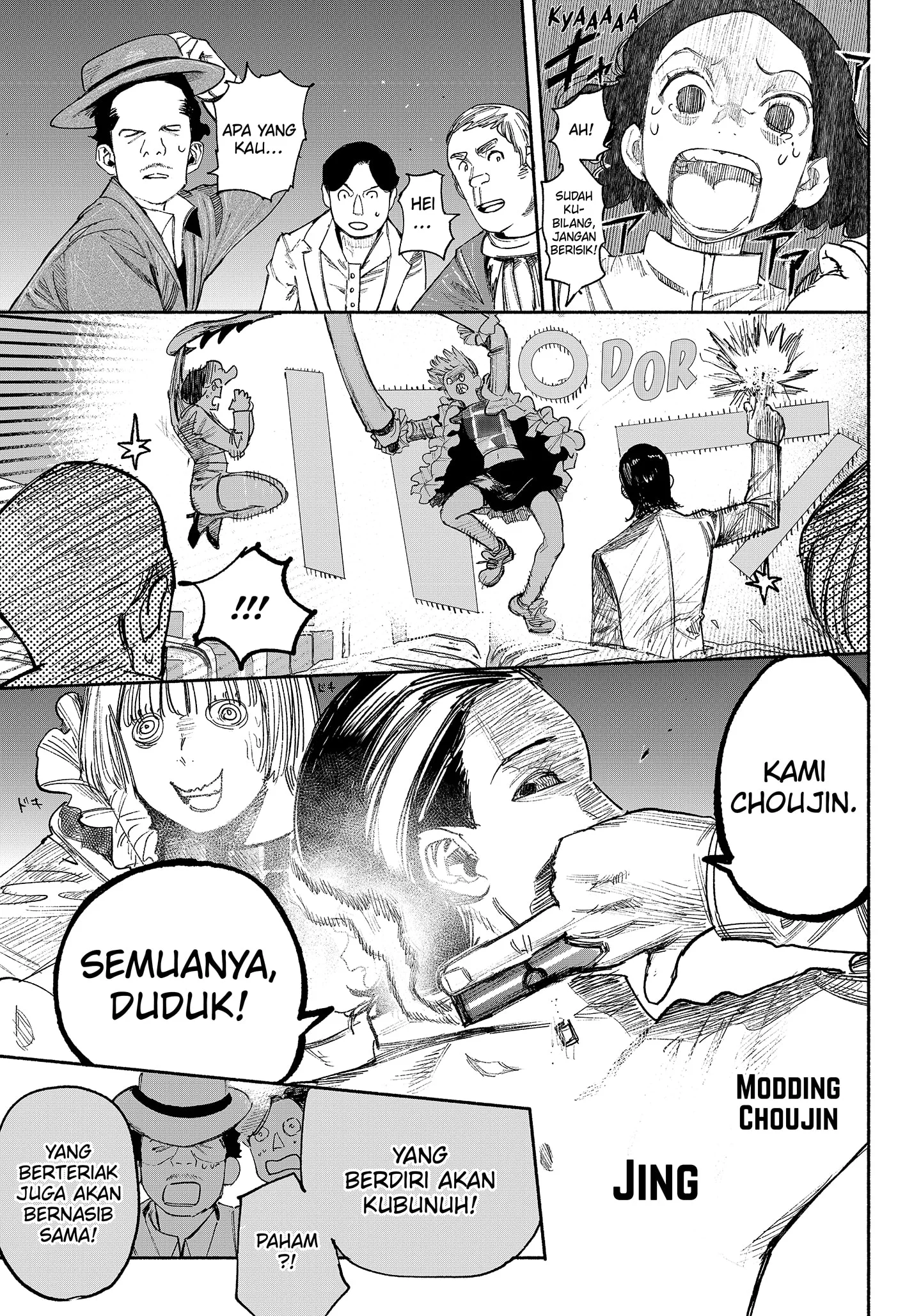 choujin x chapter 36 - Page 9