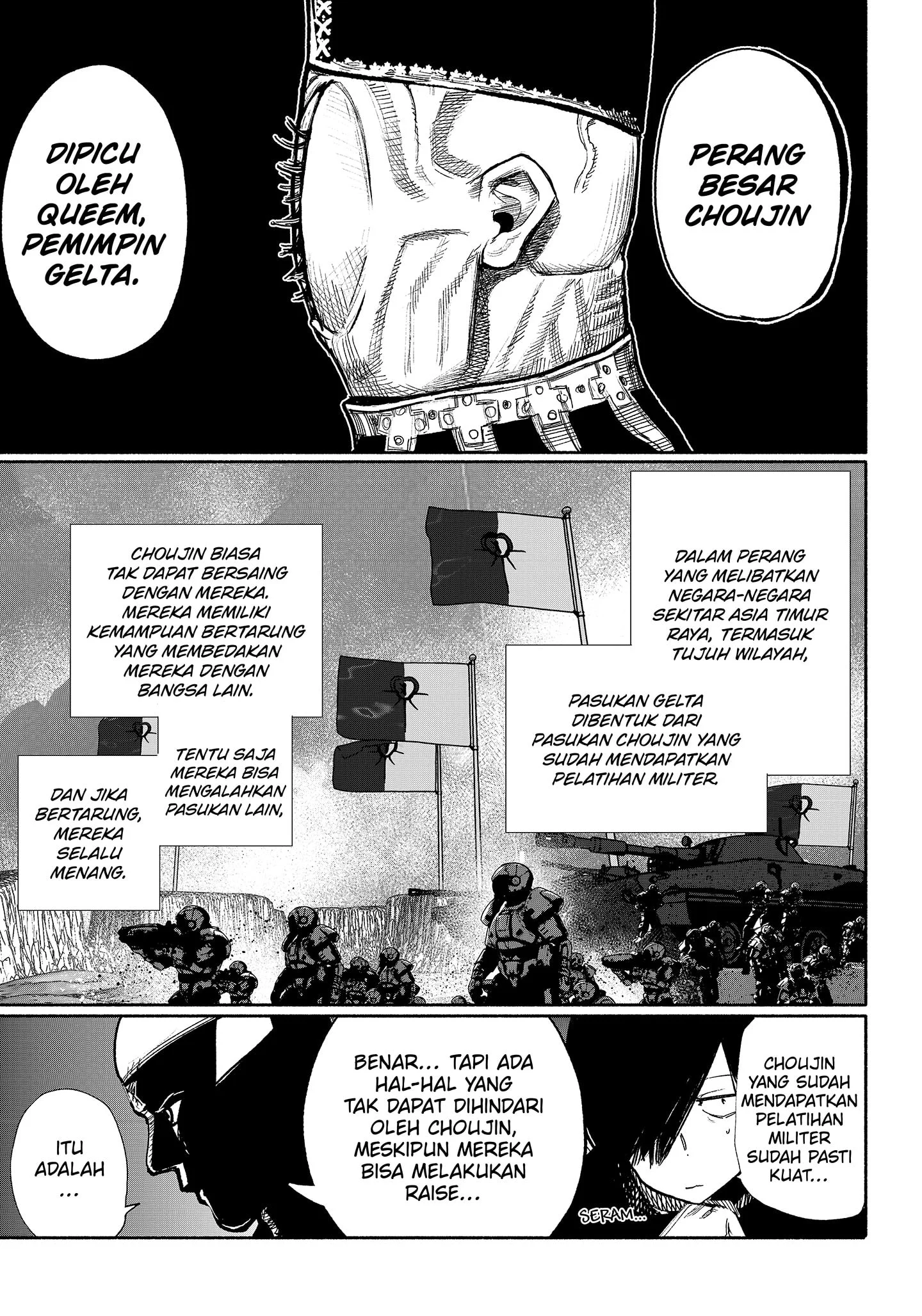 Choujin X Chapter 38 Gambar 34