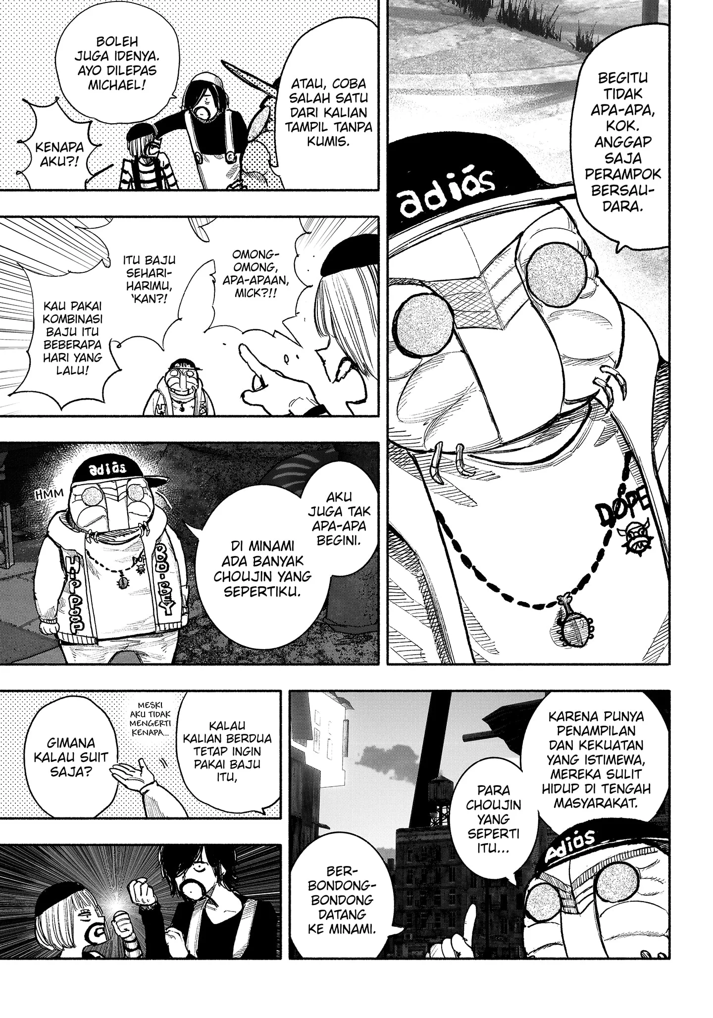 Choujin X Chapter 40.1 Gambar 3