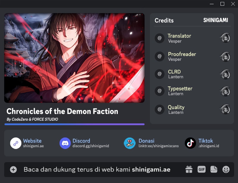 Baca Komik Chronicles of the Demon Faction Chapter 121 Gambar 1