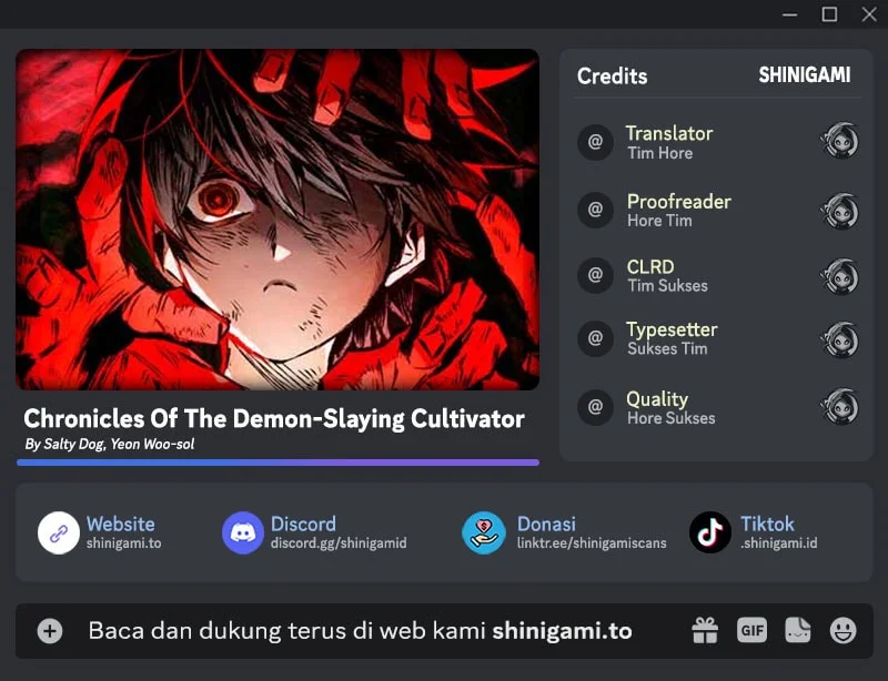 Komik Chronicles Of The Demon-Slaying Cultivator Chapter 10 gambar 1