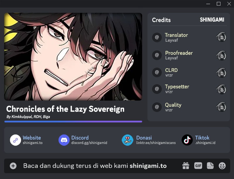 Baca Komik Chronicles Of The Lazy Sovereign Chapter 1 Gambar 1