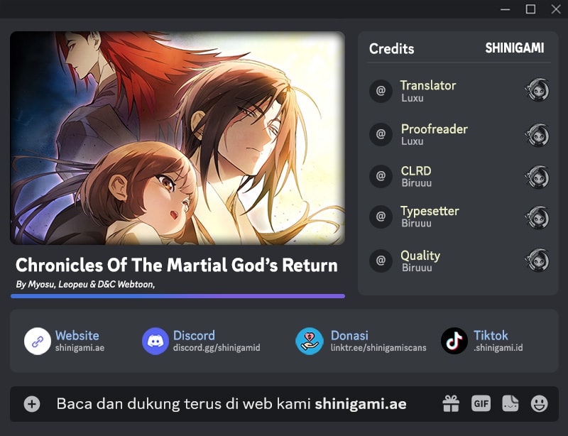 Baca Komik Chronicles Of The Martial God’s Chapter 130 Gambar 1