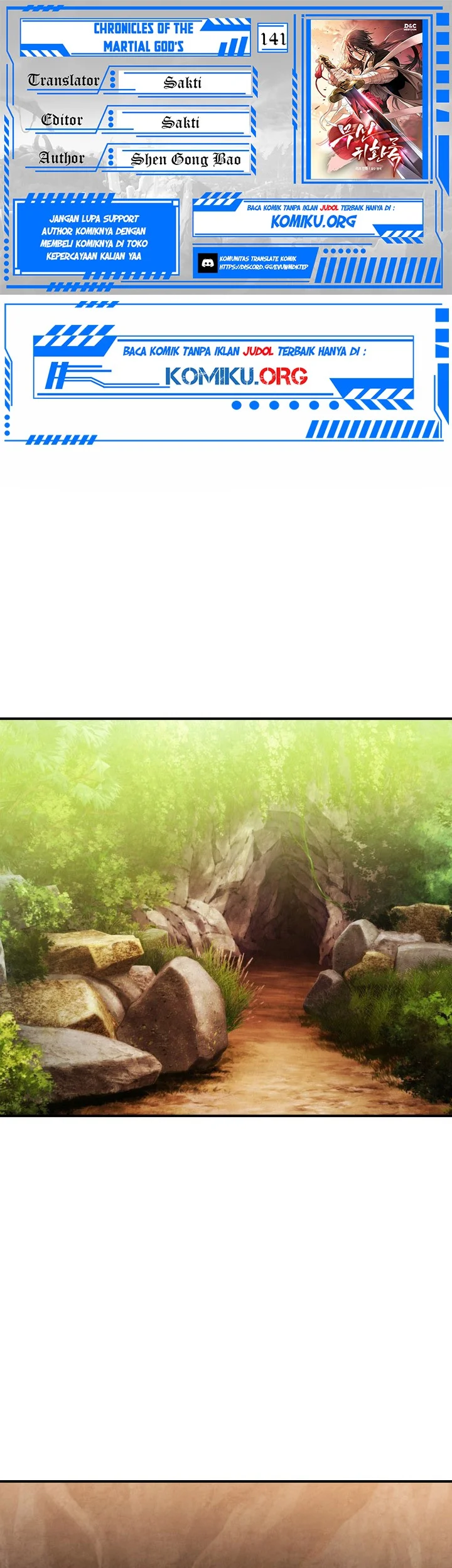 Komik Chronicles Of The Martial God’s Chapter 141 gambar nomor 1