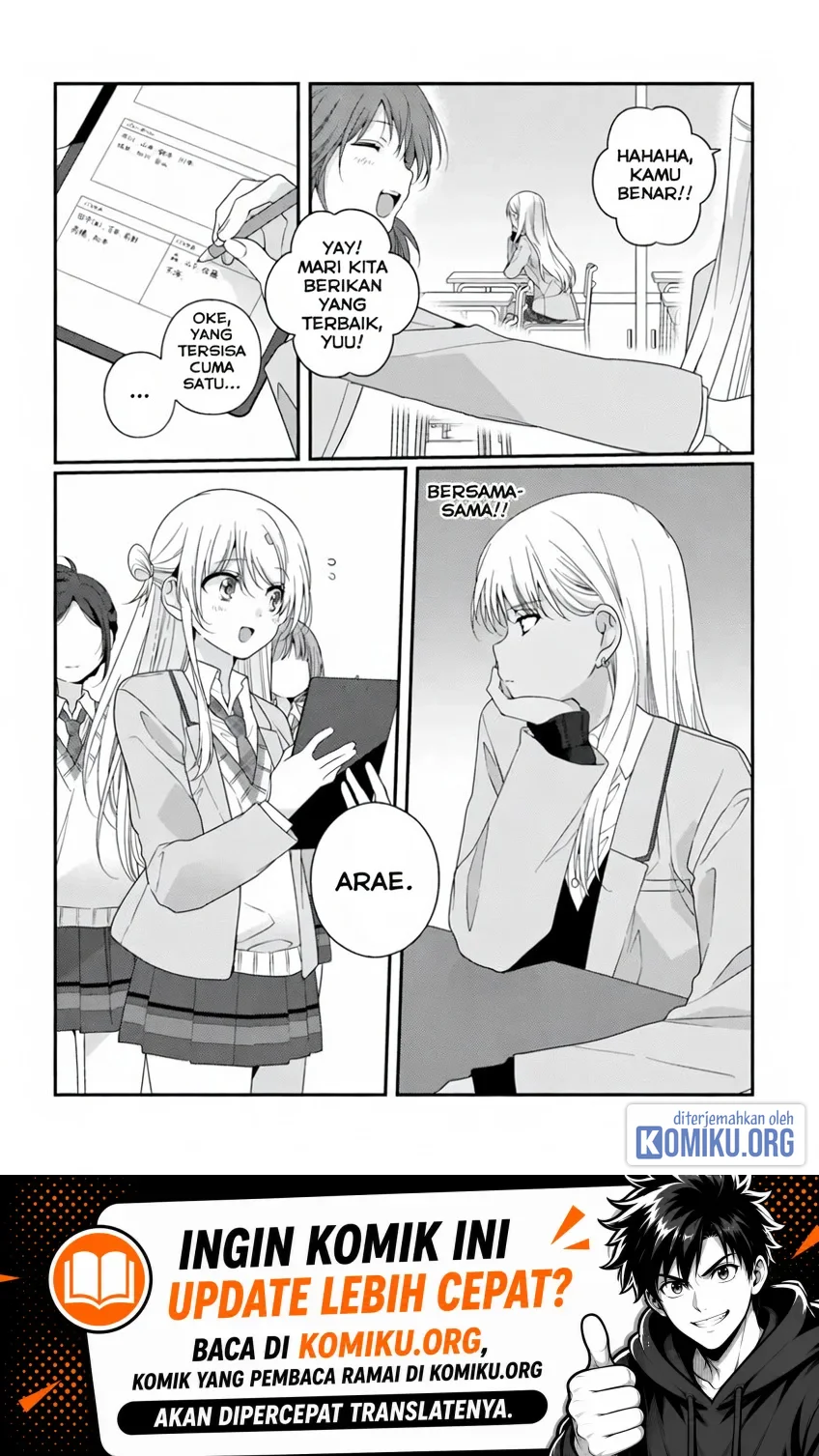 Class de 2 Banme ni Kawaii Onna no Ko to Tomodachi ni Natta Chapter 44.1 Gambar 14