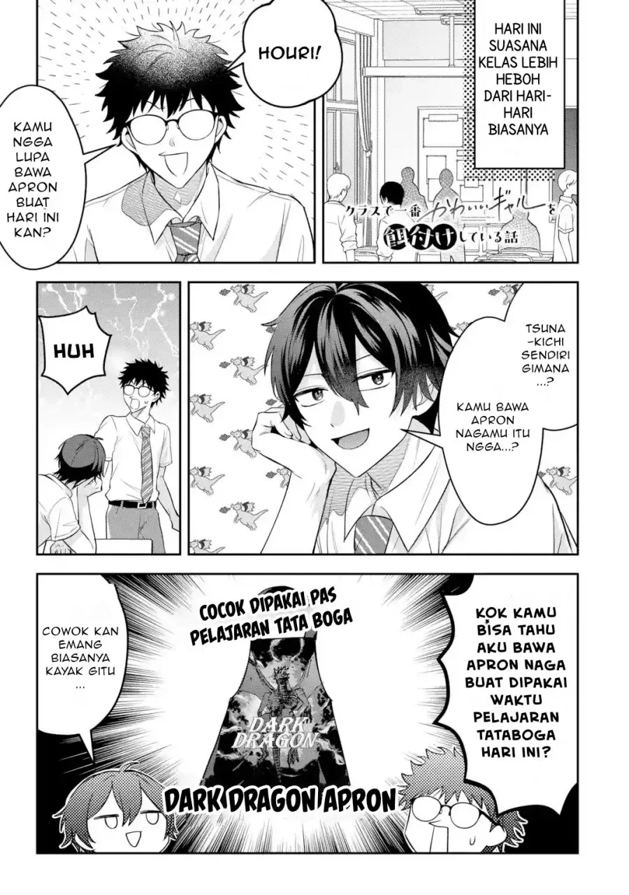 Komik Class de Ichiban Kawaii Gal wo Ezuke Shiteiru Hanashi Chapter 11.1 gambar 1