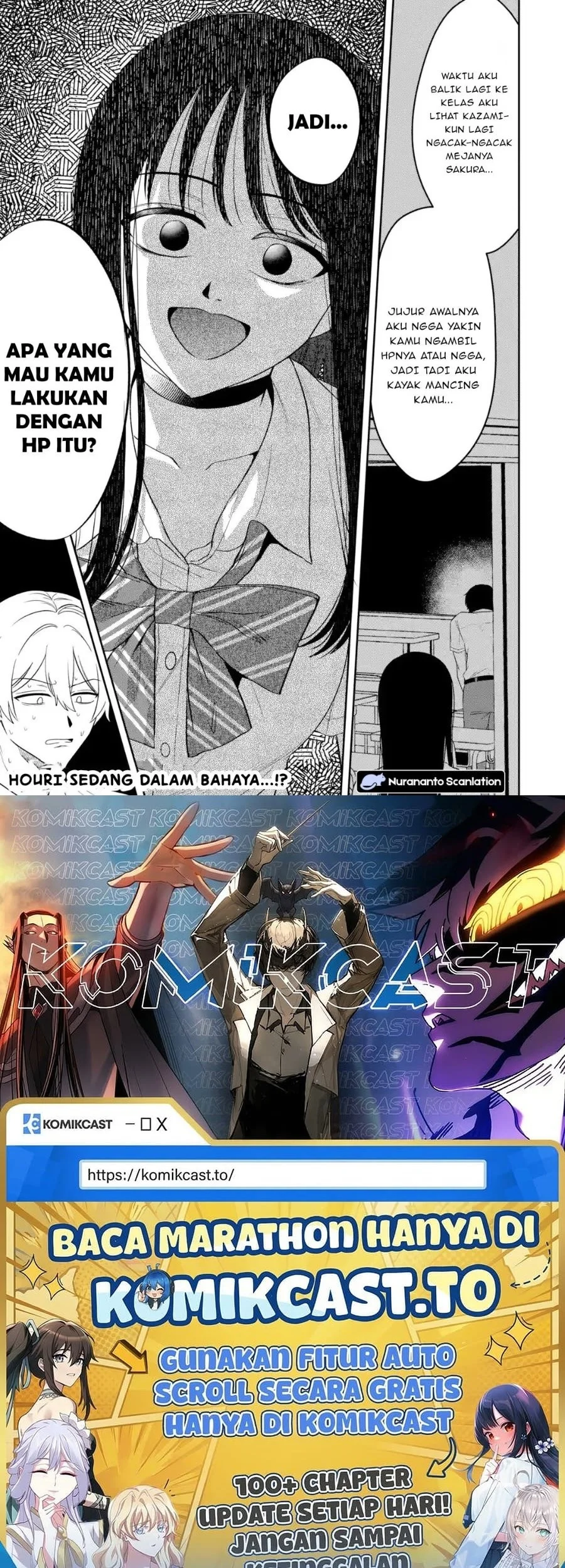 Class de Ichiban Kawaii Gal wo Ezuke Shiteiru Hanashi Chapter 12.2 Gambar 11