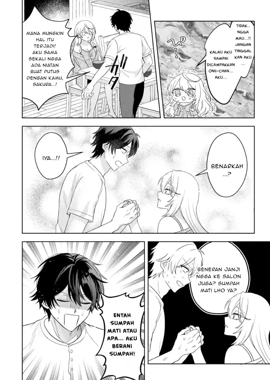 Class de Ichiban Kawaii Gal wo Ezuke Shiteiru Hanashi Chapter 14.1 Gambar 10