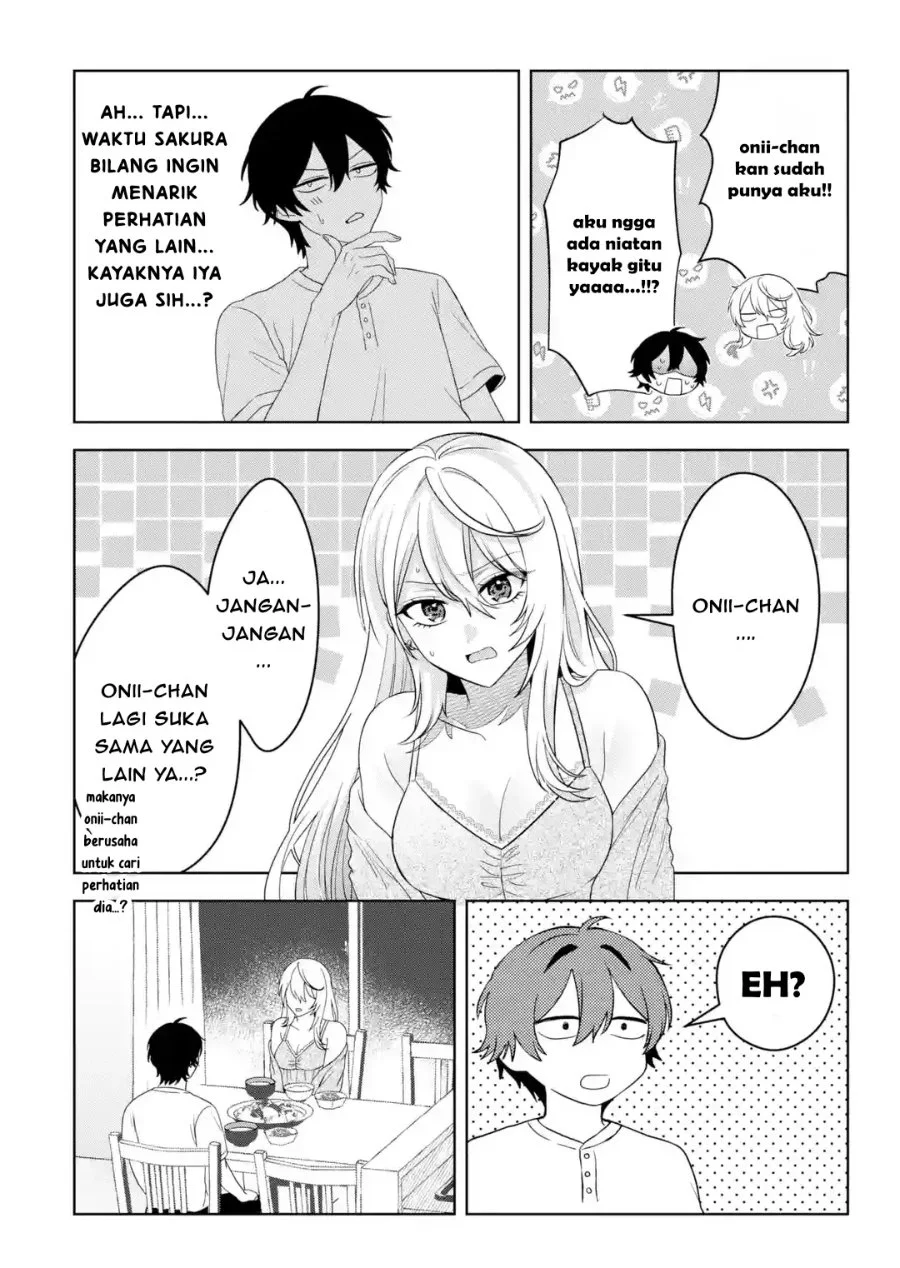 Class de Ichiban Kawaii Gal wo Ezuke Shiteiru Hanashi Chapter 14.1 Gambar 8