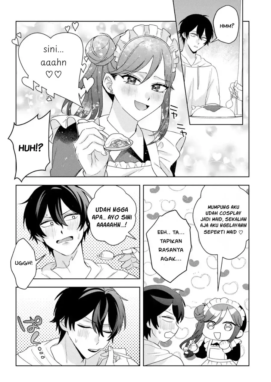 Class de Ichiban Kawaii Gal wo Ezuke Shiteiru Hanashi Chapter 15.2 Gambar 11