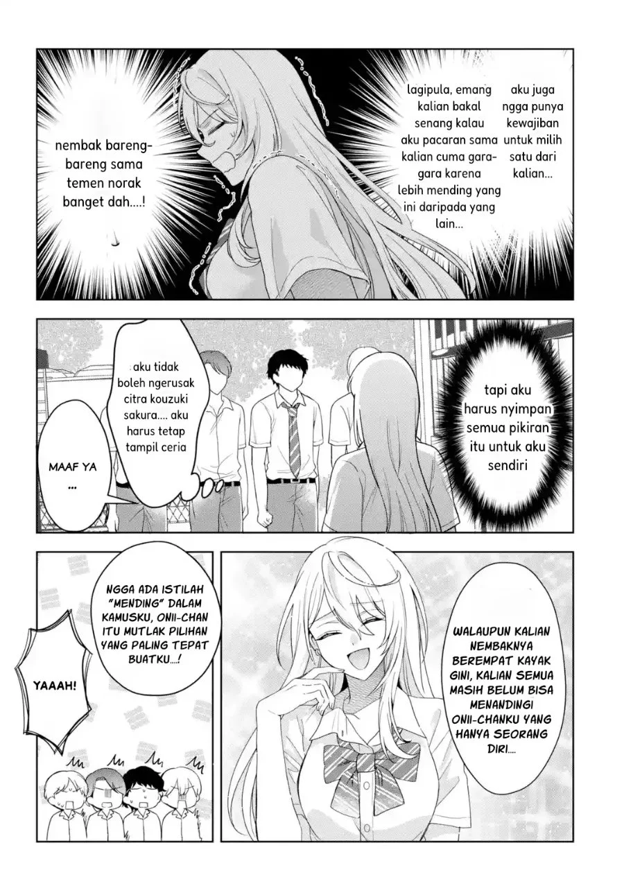 Class de Ichiban Kawaii Gal wo Ezuke Shiteiru Hanashi Chapter 16.1 Gambar 3