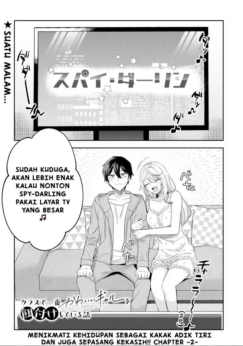 Manga Class de Ichiban Kawaii Gal wo Ezuke Shiteiru Hanashi Chapter 2.1 gambar nomor 2
