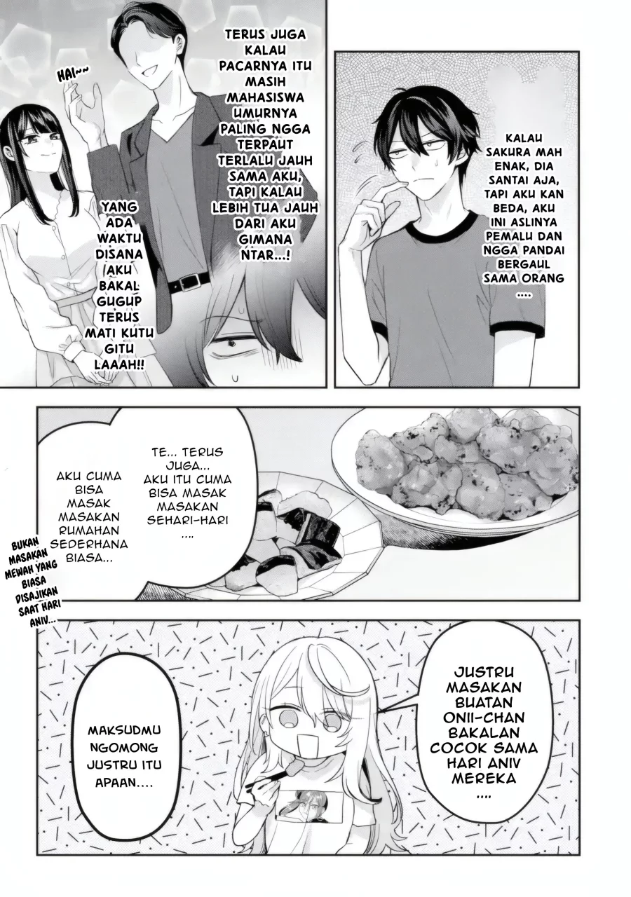 Class de Ichiban Kawaii Gal wo Ezuke Shiteiru Hanashi Chapter 7.2 Gambar 4