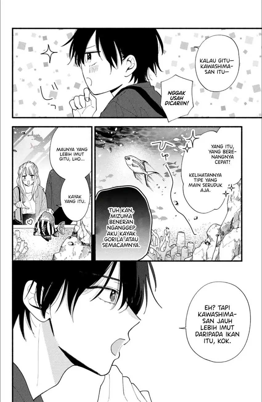 Class no Inkya ni Kareshi no Sainou ga Ari Sugiru Chapter 5.1 Gambar 15