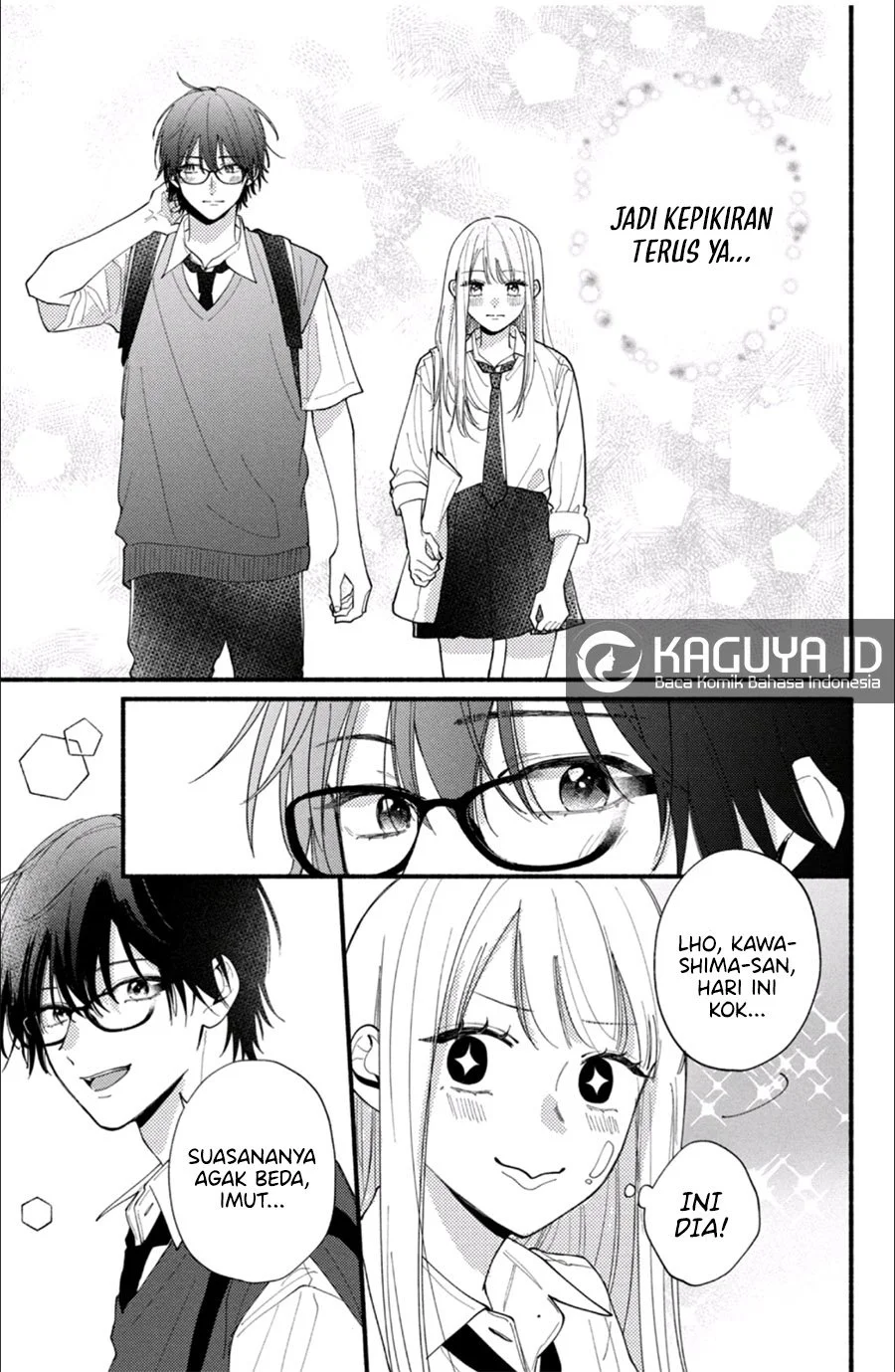 Class no Inkya ni Kareshi no Sainou ga Ari Sugiru Chapter 6.1 Gambar 17