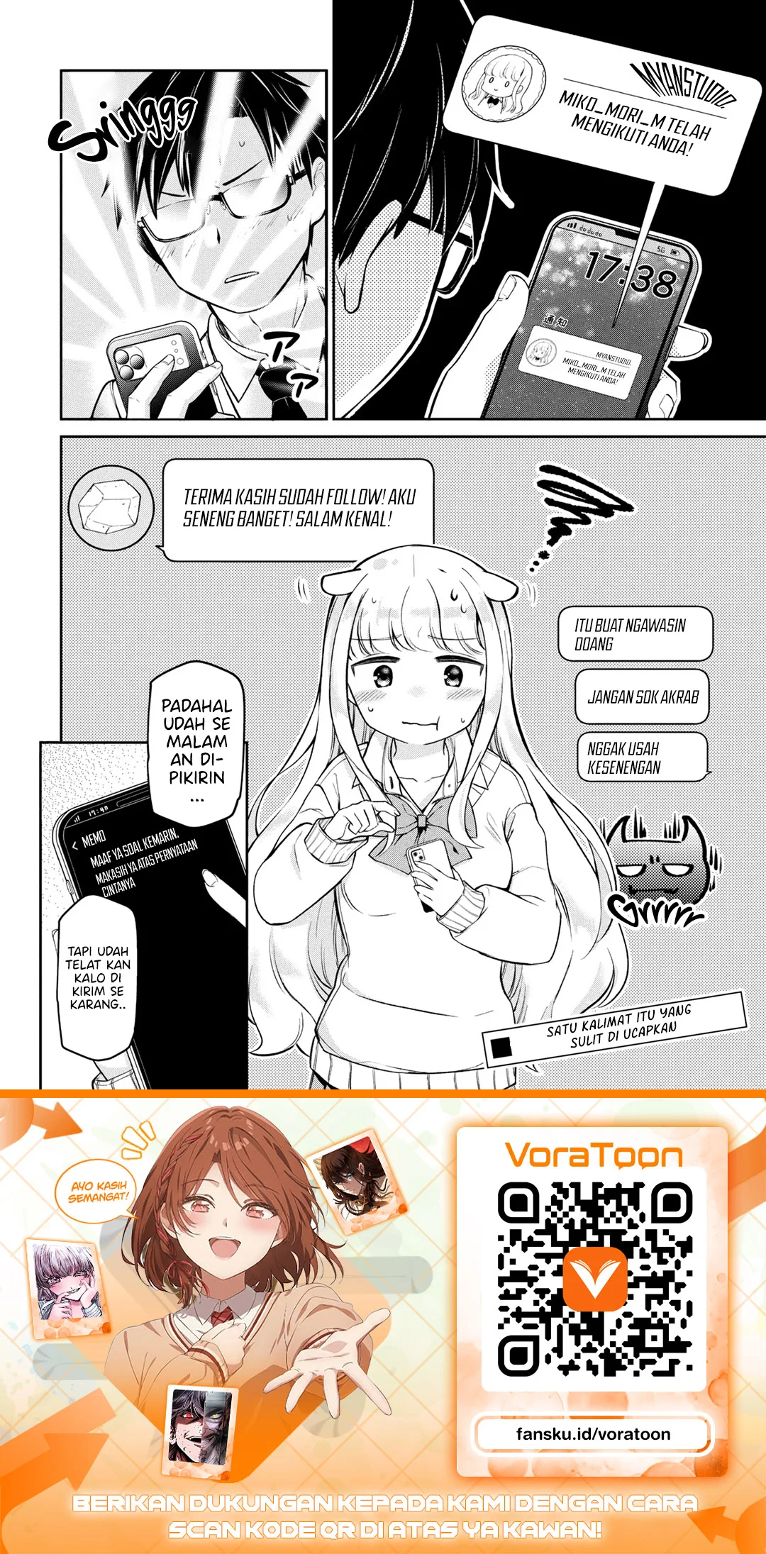 Class no Tenshi ni Kokutta Kekka Chapter 2 Gambar 15