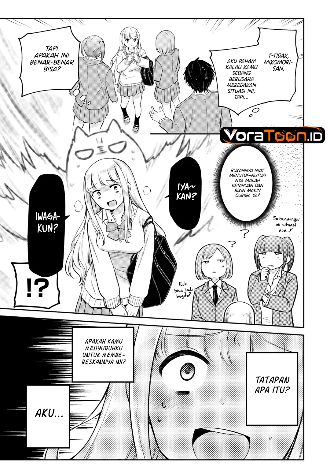 Class no Tenshi ni Kokutta Kekka Chapter 4 halaman 11