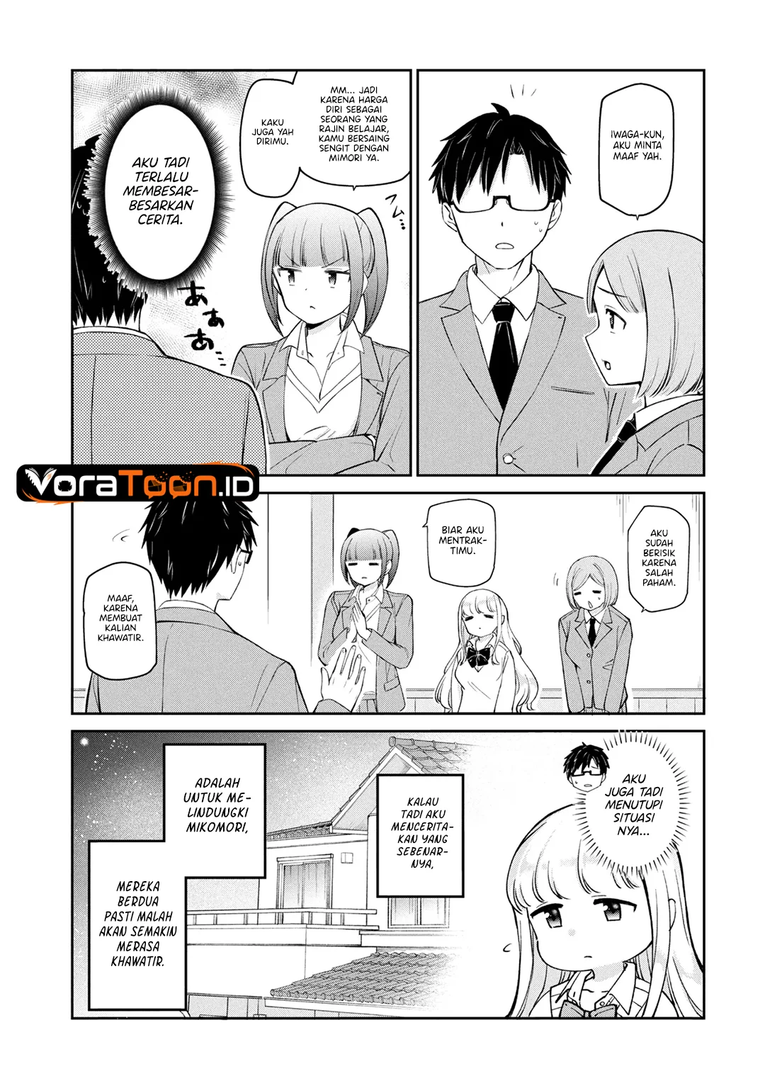 Class no Tenshi ni Kokutta Kekka Chapter 4 halaman 15
