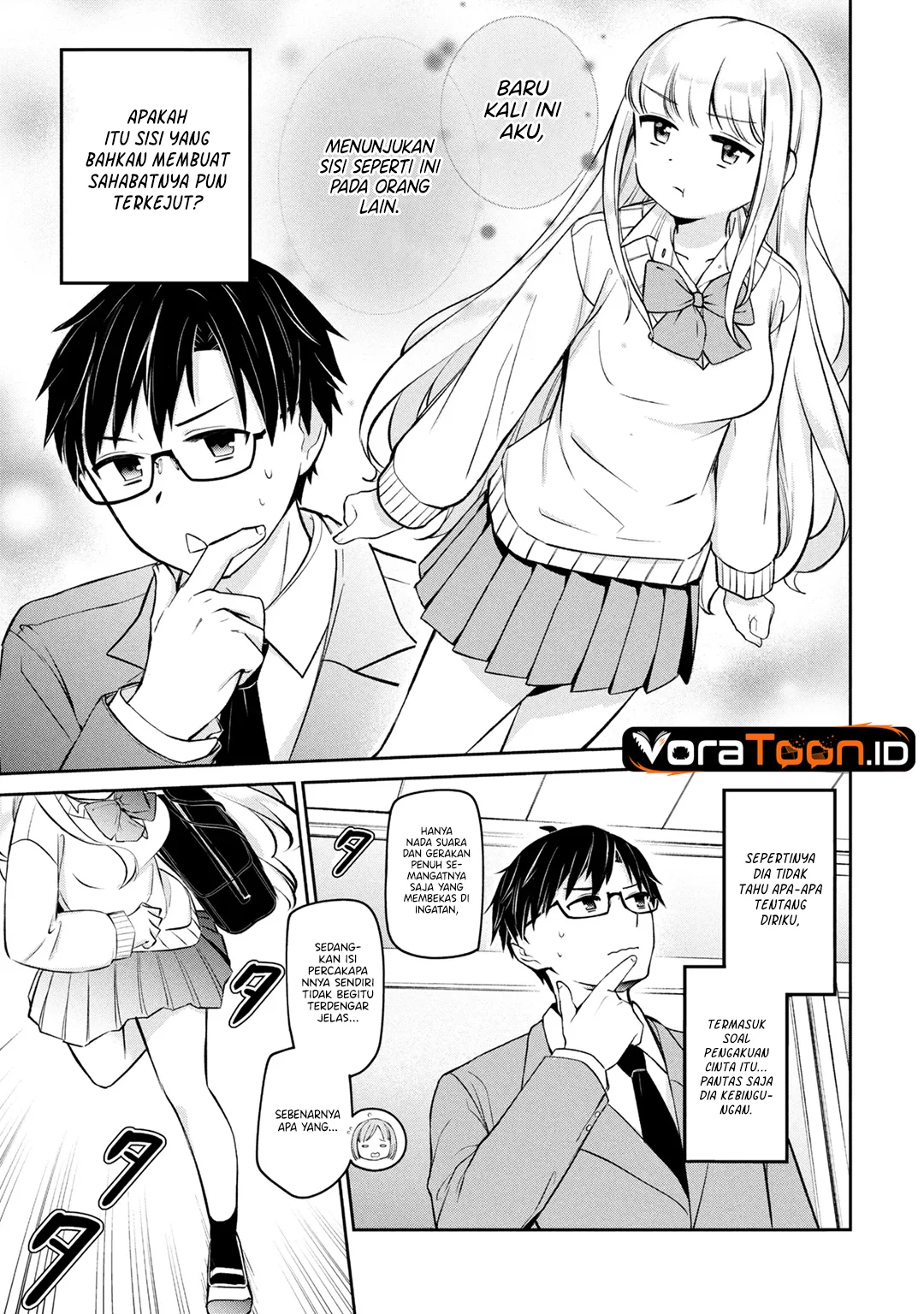 Class no Tenshi ni Kokutta Kekka Chapter 4 halaman 7